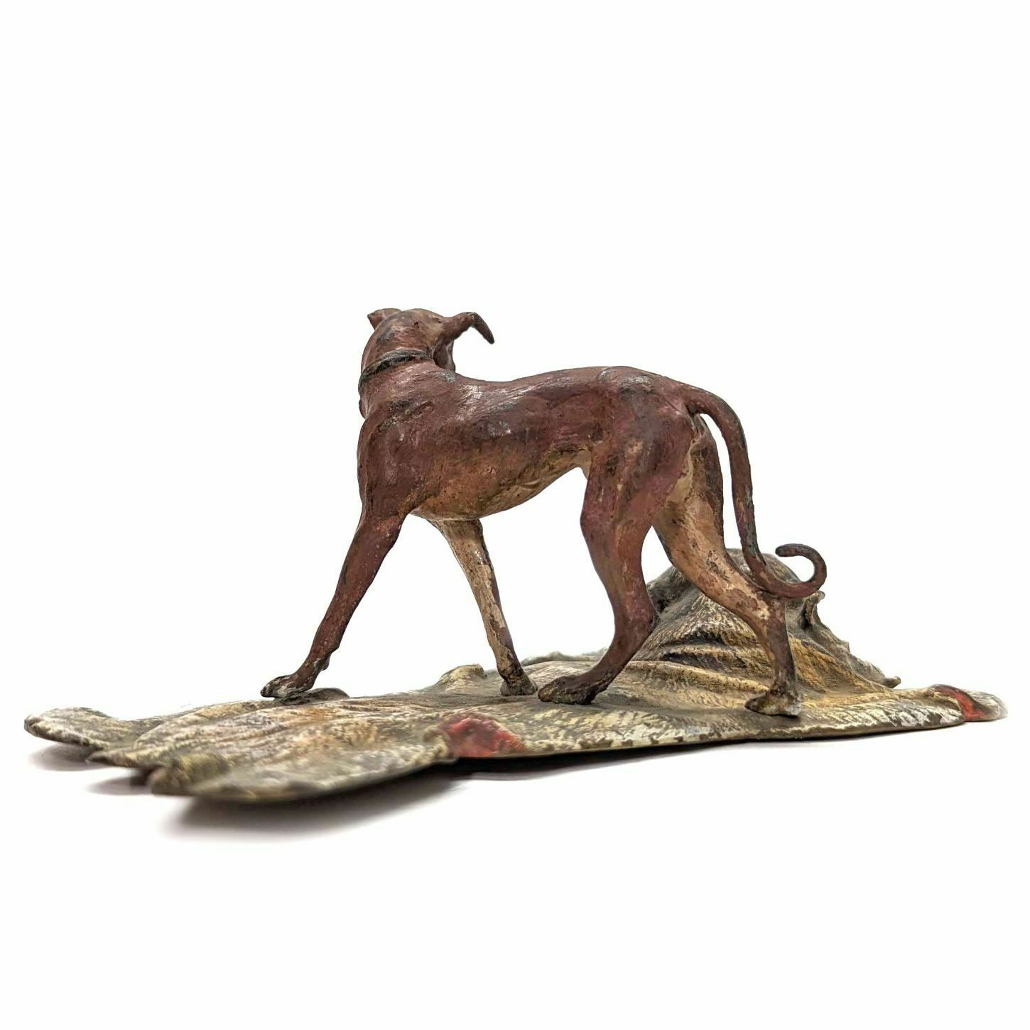 Vienna Bronze The Dog On The Tiger Skin photo vinterior