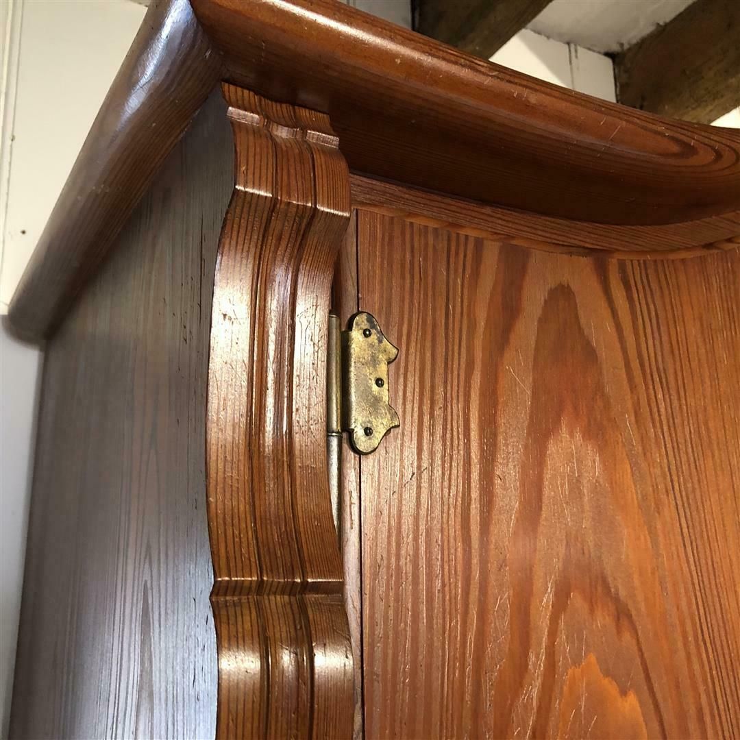 photo furniture Unusual Mid Century Pitch Pine European Dresser In Folk Style