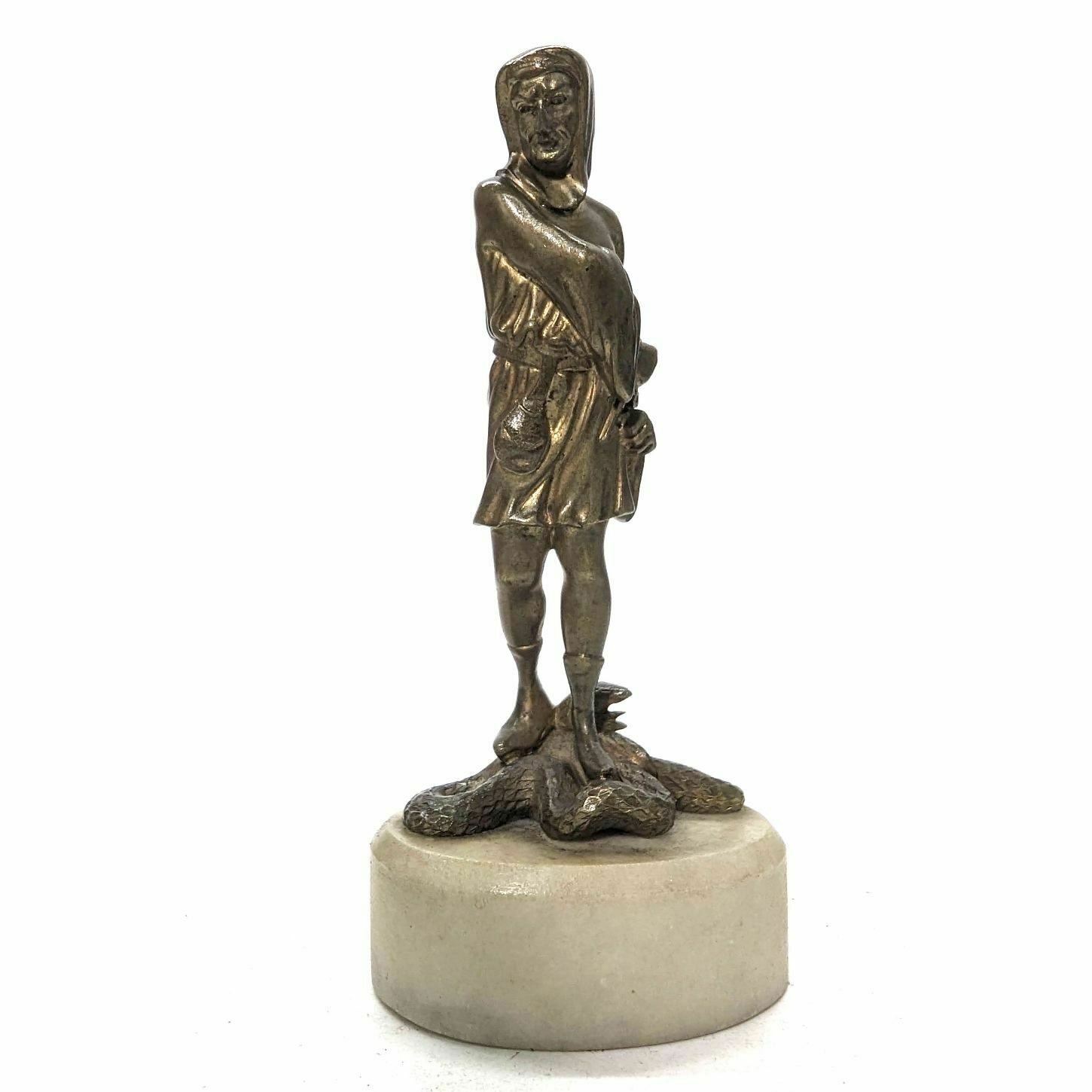 19th Century Bronze Statuette Of A Man With A Dagger