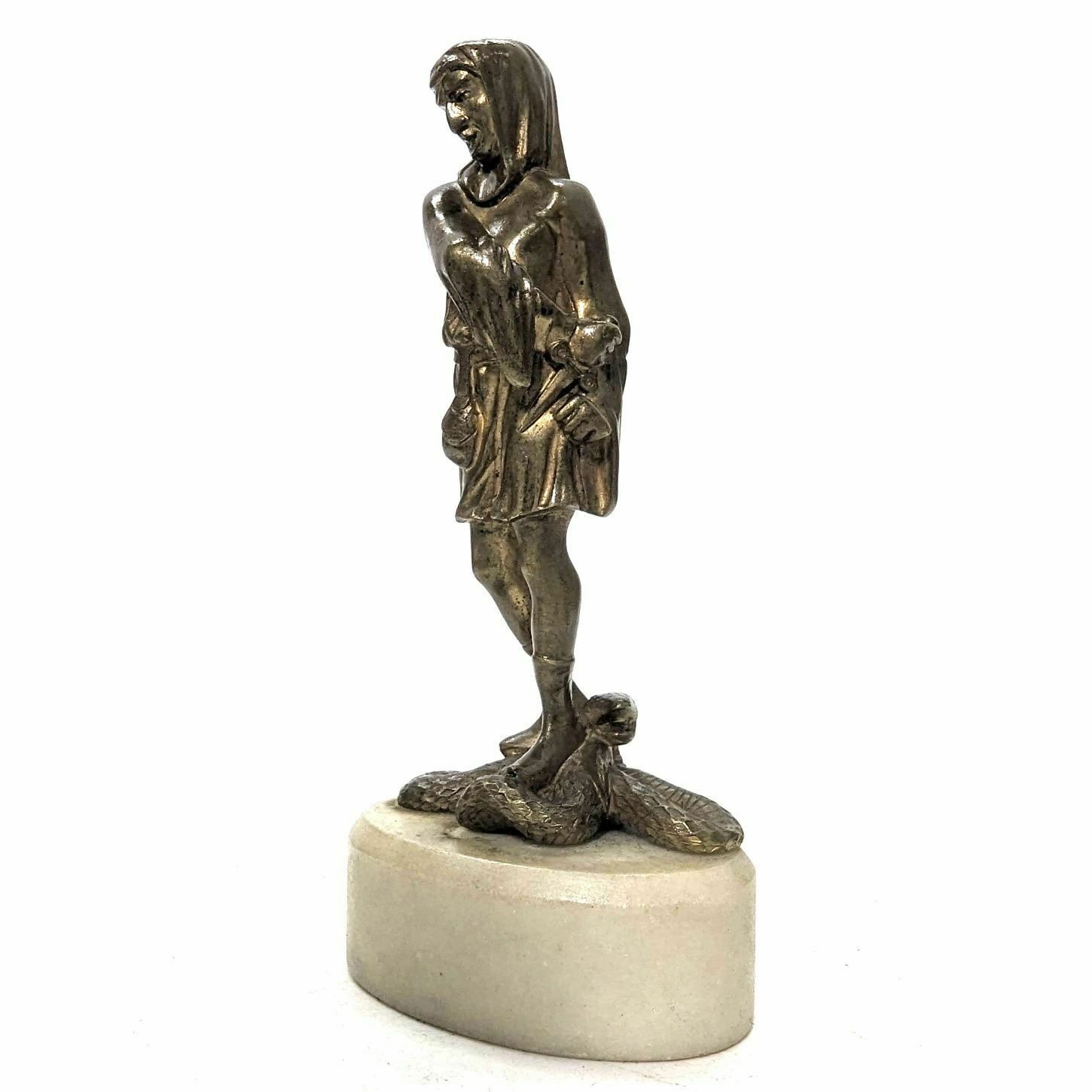 19th Century Bronze Statuette Of A Man With A Dagger photo furniture