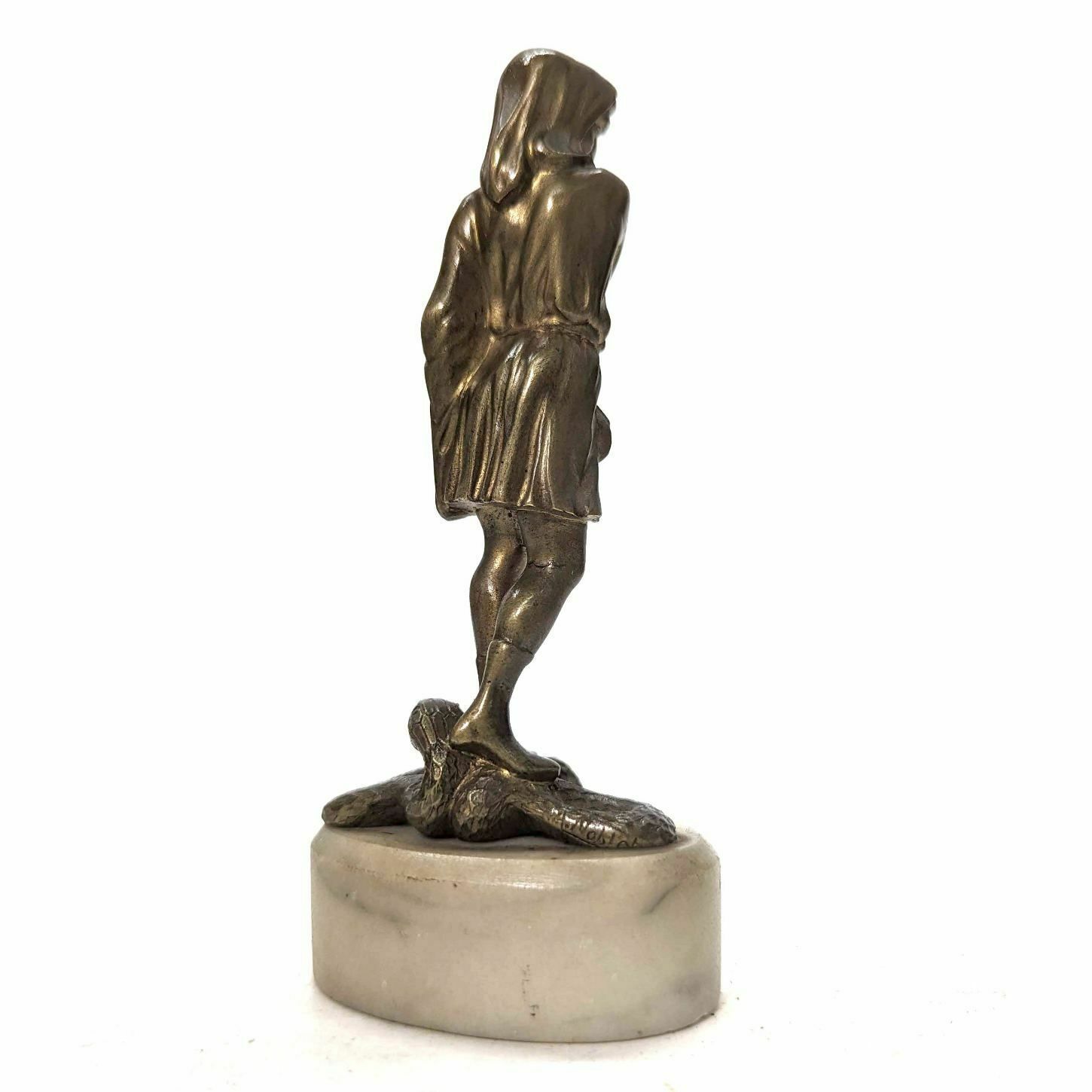 19th Century Bronze Statuette Of A Man With A Dagger photo 434.0