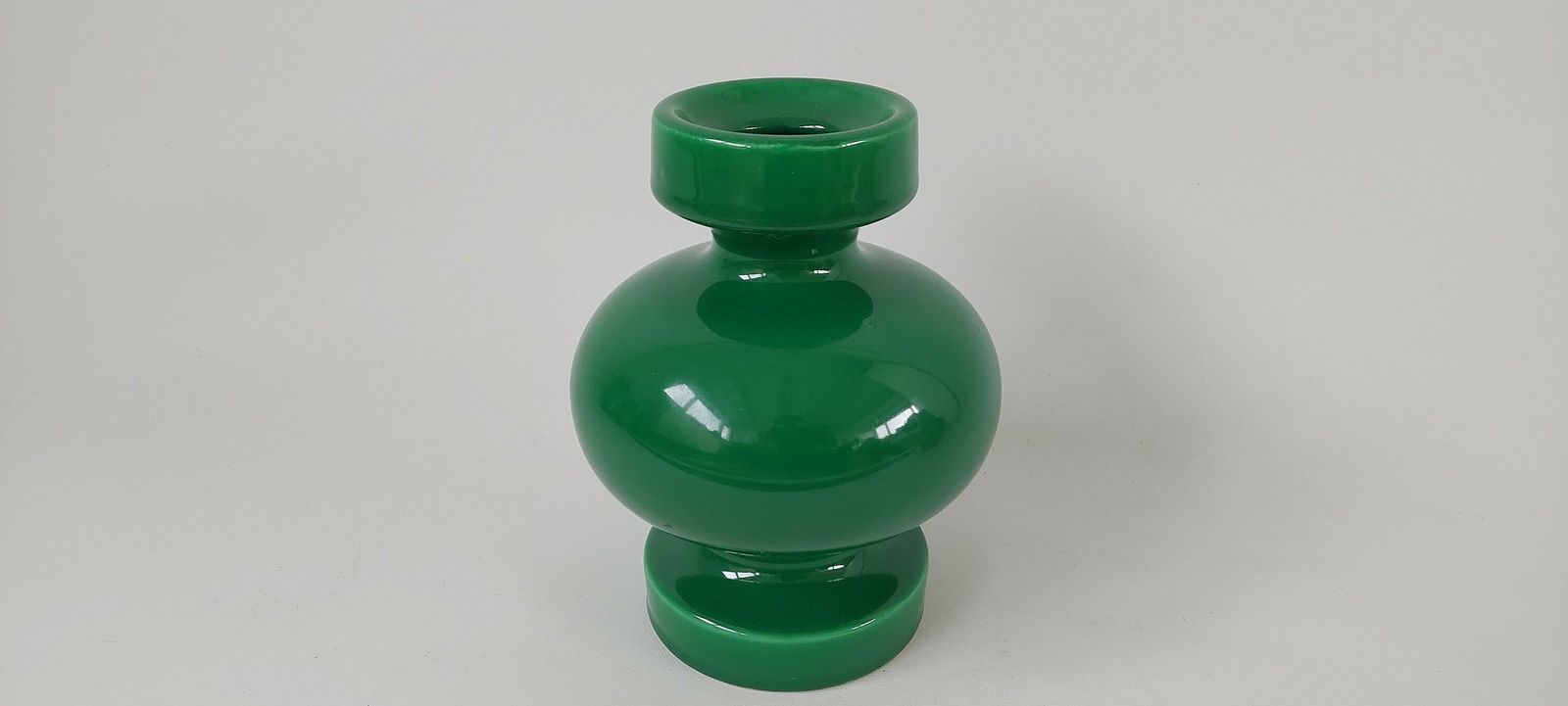 Rare Green Zeller Keramik Vase By Georg Schmider 1950's photo furniture
