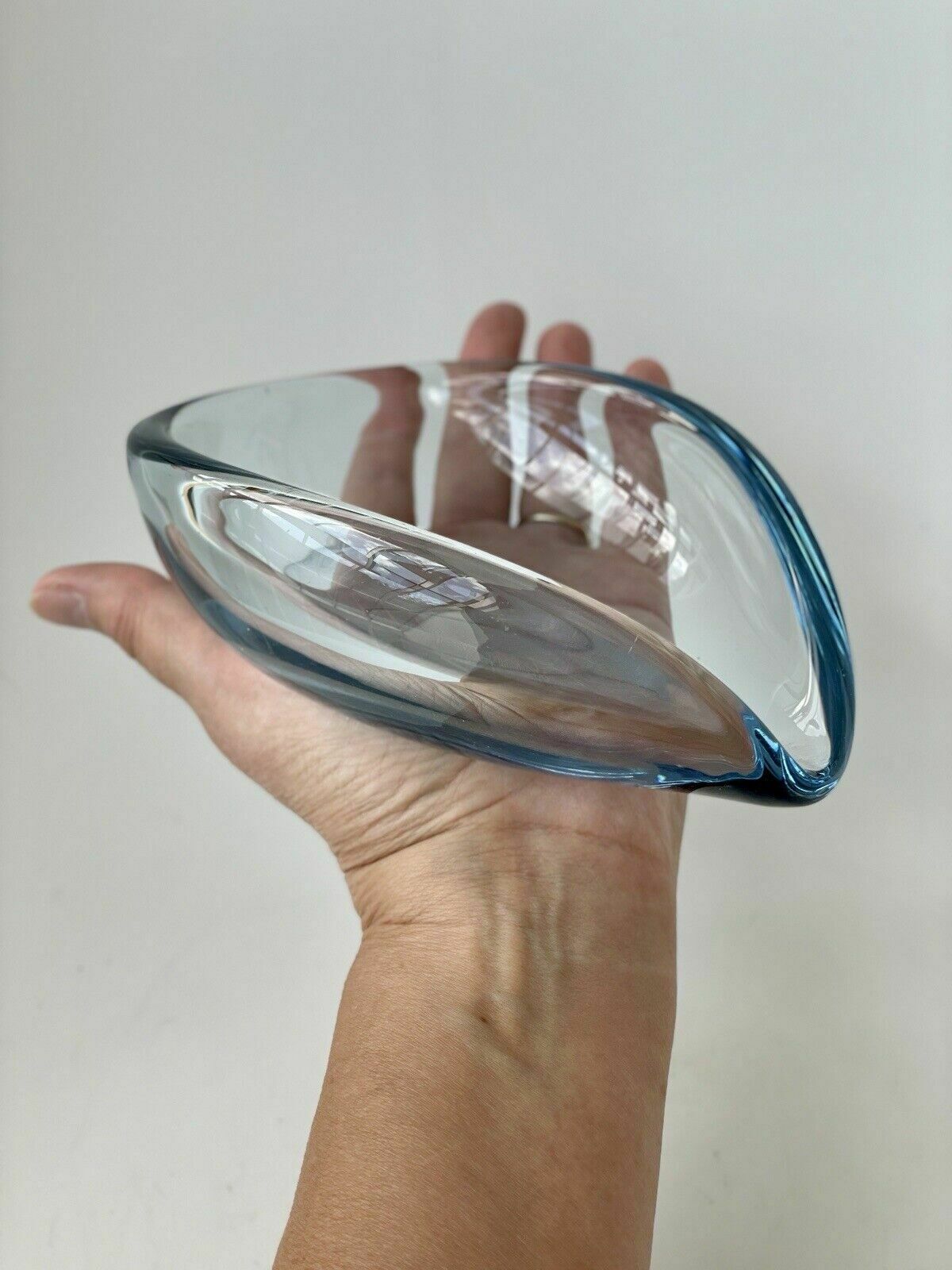 Akva Surf Ashtray By Per Lütken For Holmegaard, Signed, 1953