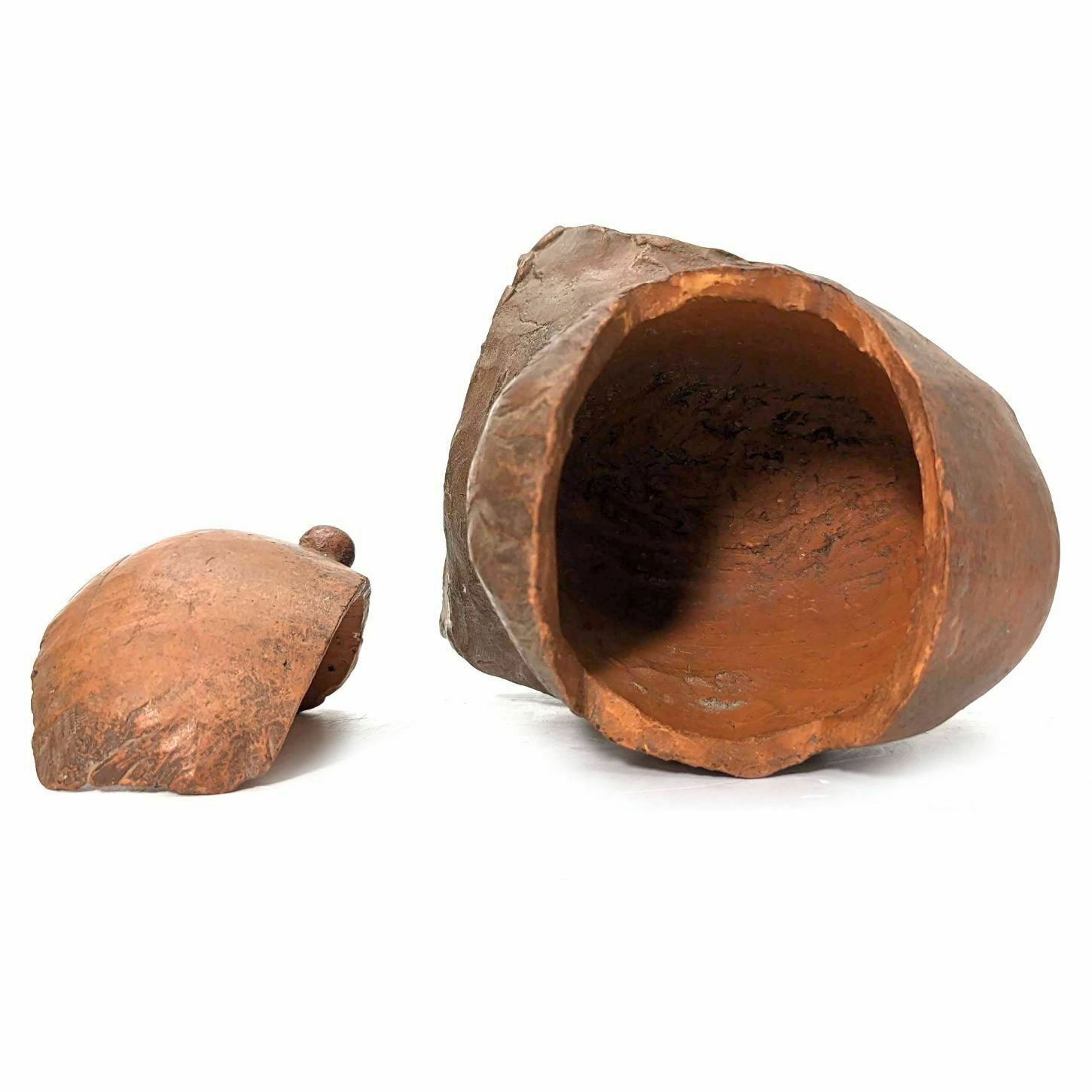Original Terracotta Forming A 19th Century Tobacco Pot photo vintage