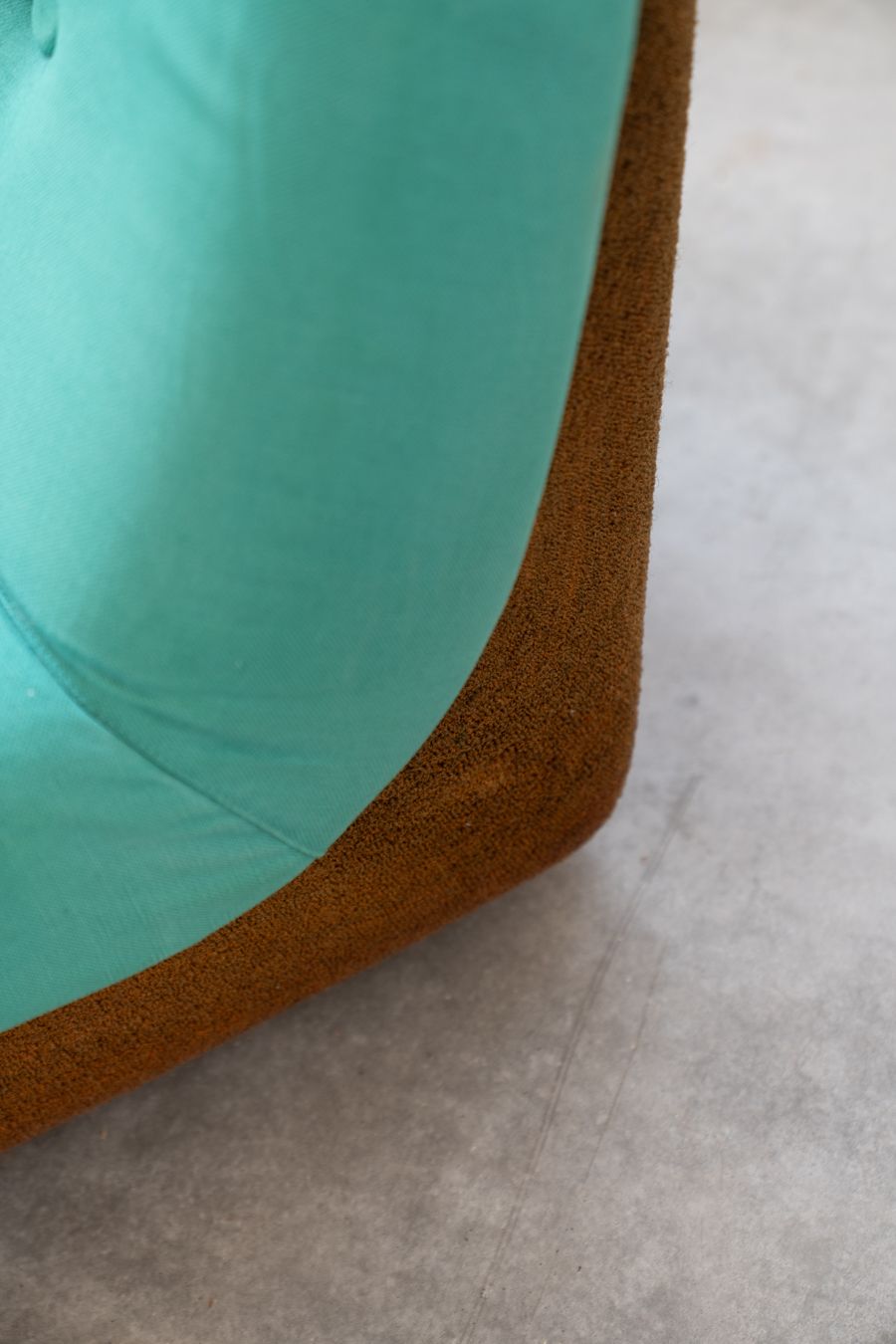 Set Of Two Lev & Lev Fabric Armchairs, Removable Covers, With Fibreglass Frame, 1970s. photo Furniture