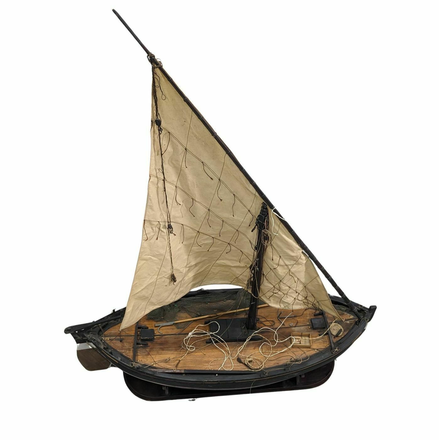 Model Of A Marseille Barque Called "Pointu" For Sailing Fishing photo for sale