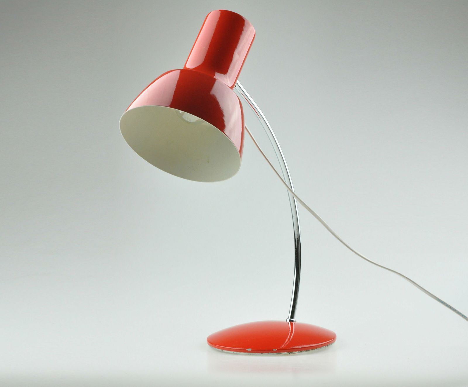Industrial Desk Lamp, Industrial Lamp, Architect Lamp, Desk Lamp, Mid Century Lamp, Mid Century Lighting, Mid Century Light, Hurka, Napako photo for sale