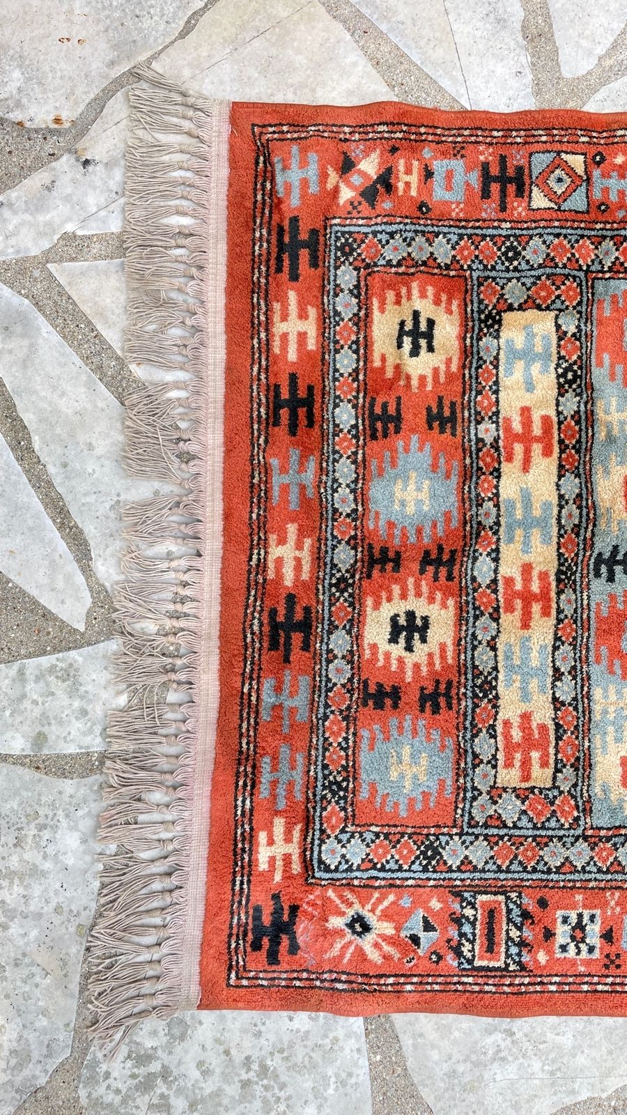 Kilim Turkish Rug In Vintage Silk And Cotton   142 X 84cm photo vintage
