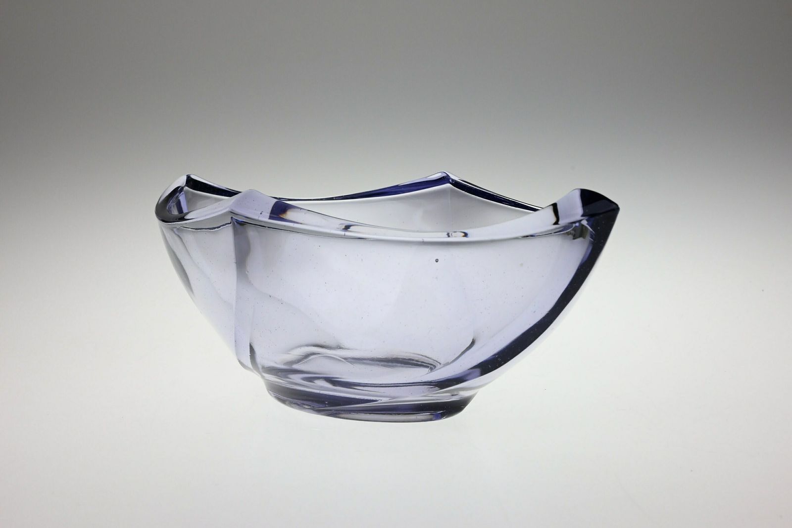 Frantisek Peceny Pressed Glass Bowl, Hermanova Hut Glass Bowl, Vintage Glass Bowl, Glass Bowl, Czech Glass, Czech Glass Bowl, Vintage Glass photo Home Decor