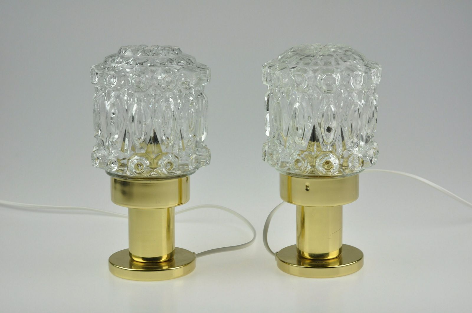 Paar Lampen, Paar Nachtkastlampen, Nachtkastlamp Paar, Nachtkastlampen, Nachtkastlamp, Tafellamp, Bureaulamp, Mid Century Lampenpaar photo Verlichting