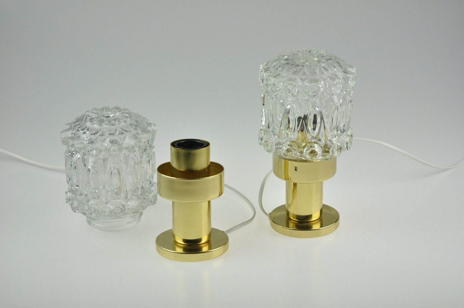 Paar Lampen, Paar Nachtkastlampen, Nachtkastlamp Paar, Nachtkastlampen, Nachtkastlamp, Tafellamp, Bureaulamp, Mid Century Lampenpaar photo 181.0
