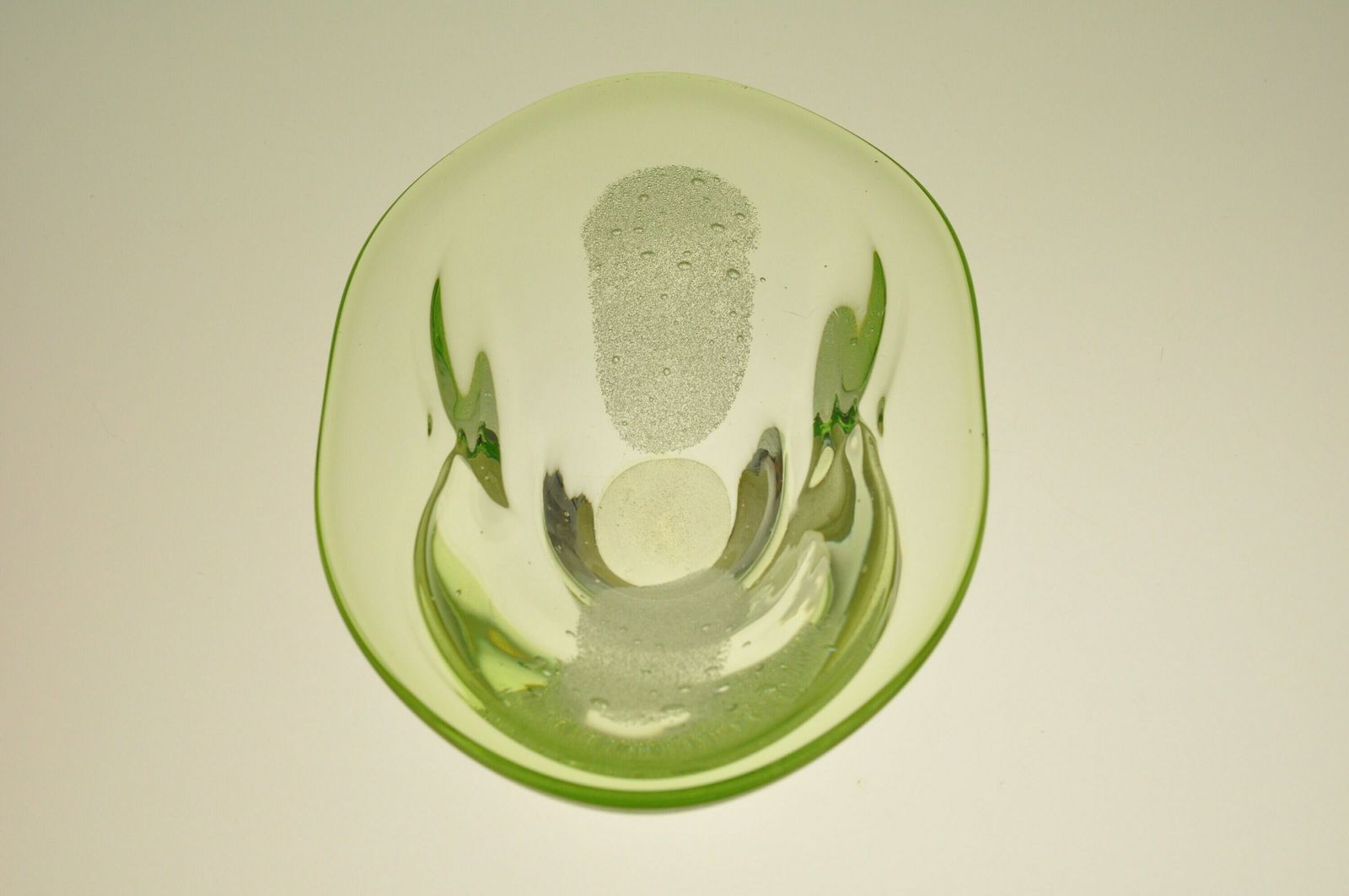 Ladislav Palecek Skrdlovice Glass Bowl, Glass Bowl, Vintage Glass, Vintage Bowl, Antique Glass, Czech Glass, Art Glass Bowl, Bowl photo Home Decor