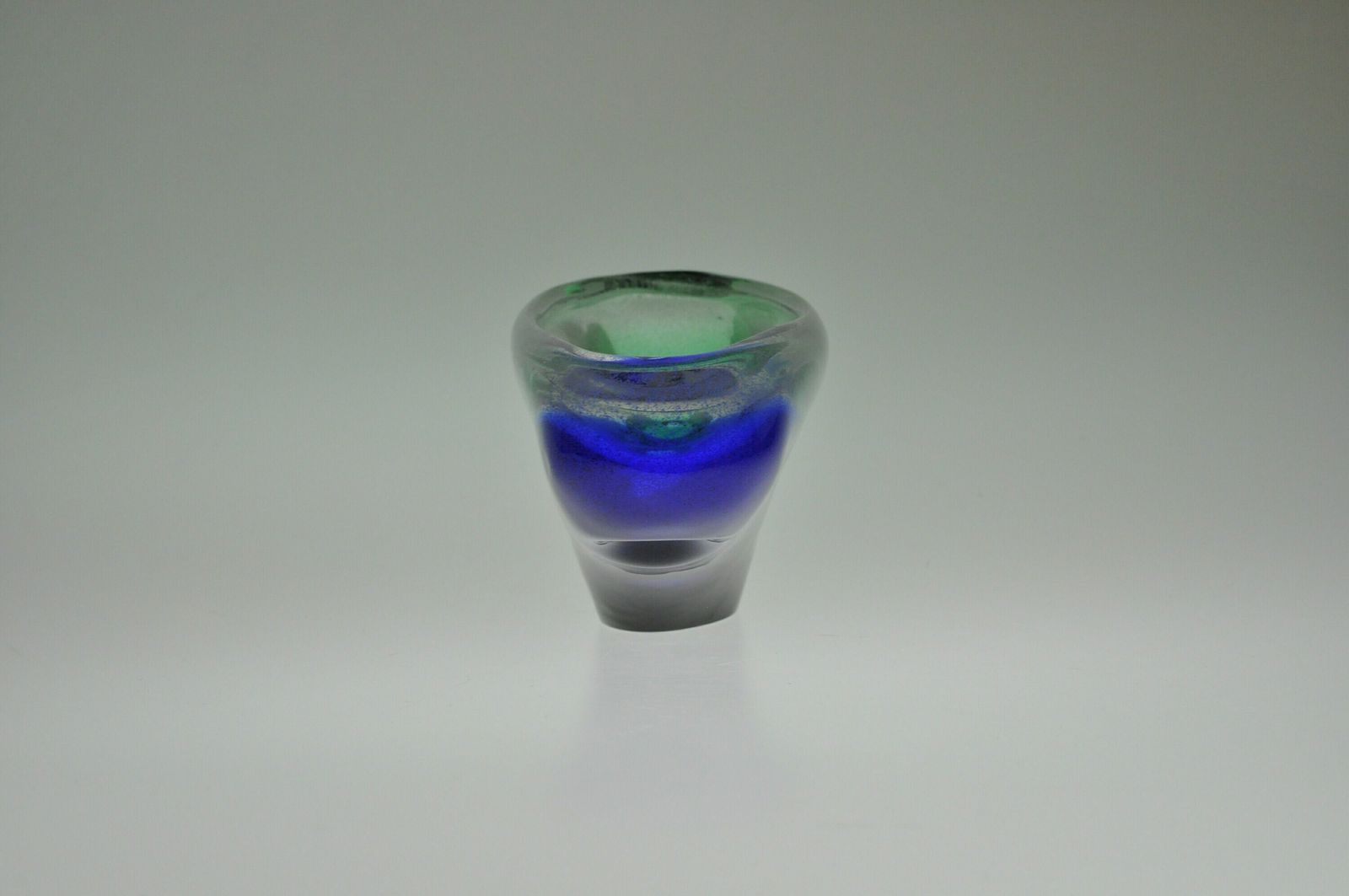 Ladislav Palecek Skrdlovice Glass Bowl, Glass Bowl, Vintage Glass, Vintage Bowl, Antique Glass, Czech Glass, Art Glass Bowl, Bowl photo for sale