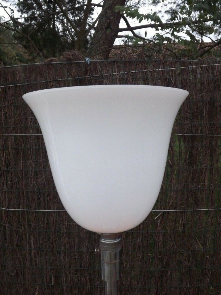 Mazda Art Deco Lamp, 1930s, Glass photo for sale