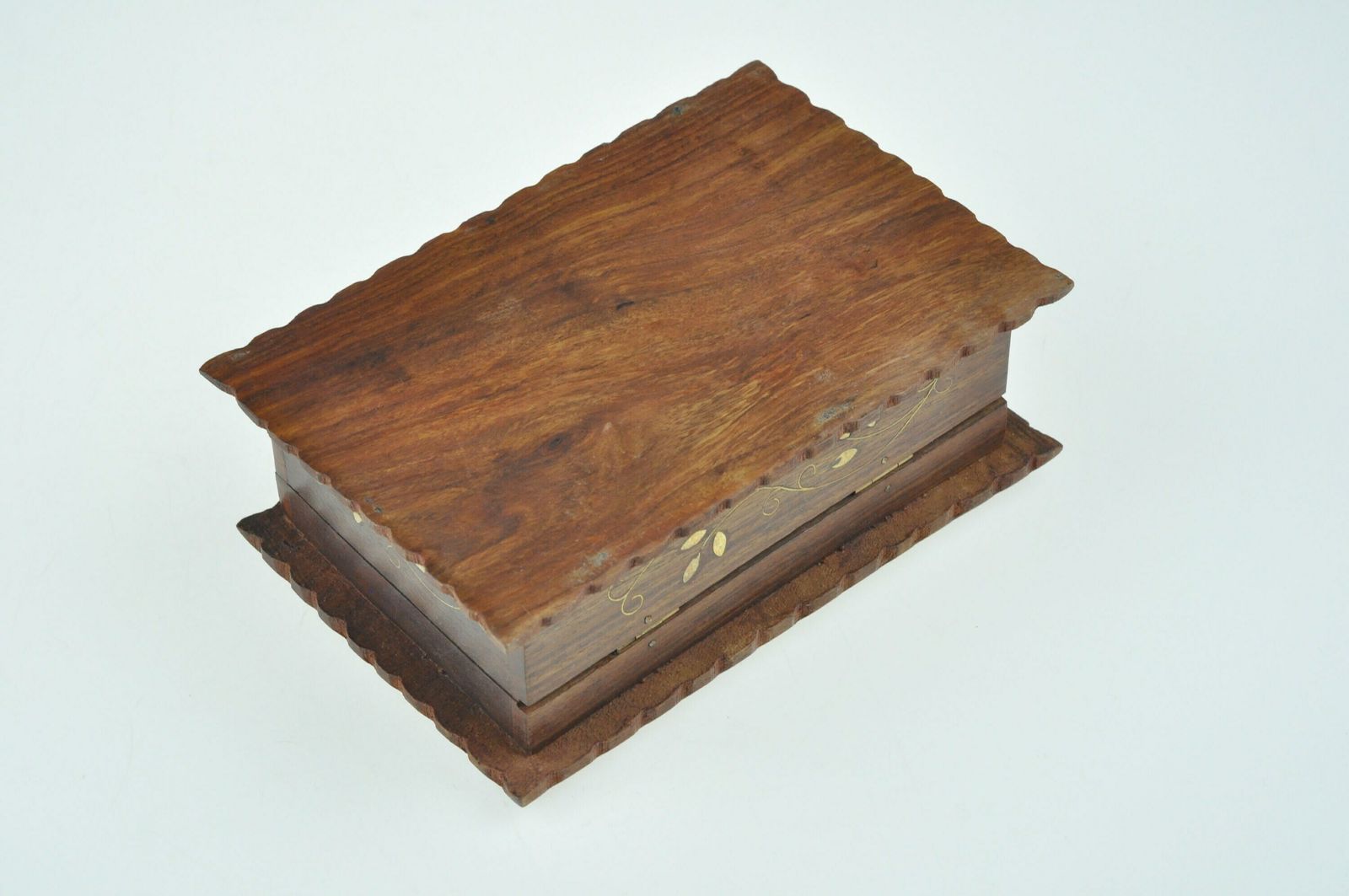 photo for sale Carved Wooden Box, Hand Carved Wooden Box, Vintage Wooden Box, Wooden Jewelry Box, Trinket Box, Vintage Wooden Box, Jewelry Box