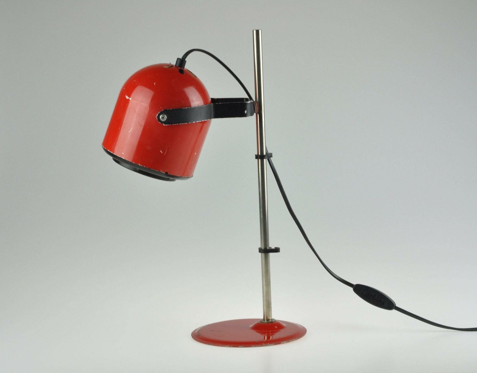 Industrial Desk Lamp, Industrial Lamp, Architect Lamp, Desk Lamp, Mid Century Lamp, Red Lamp, Mid Century Lighting, Table Lamp Desk Light photo 114.0