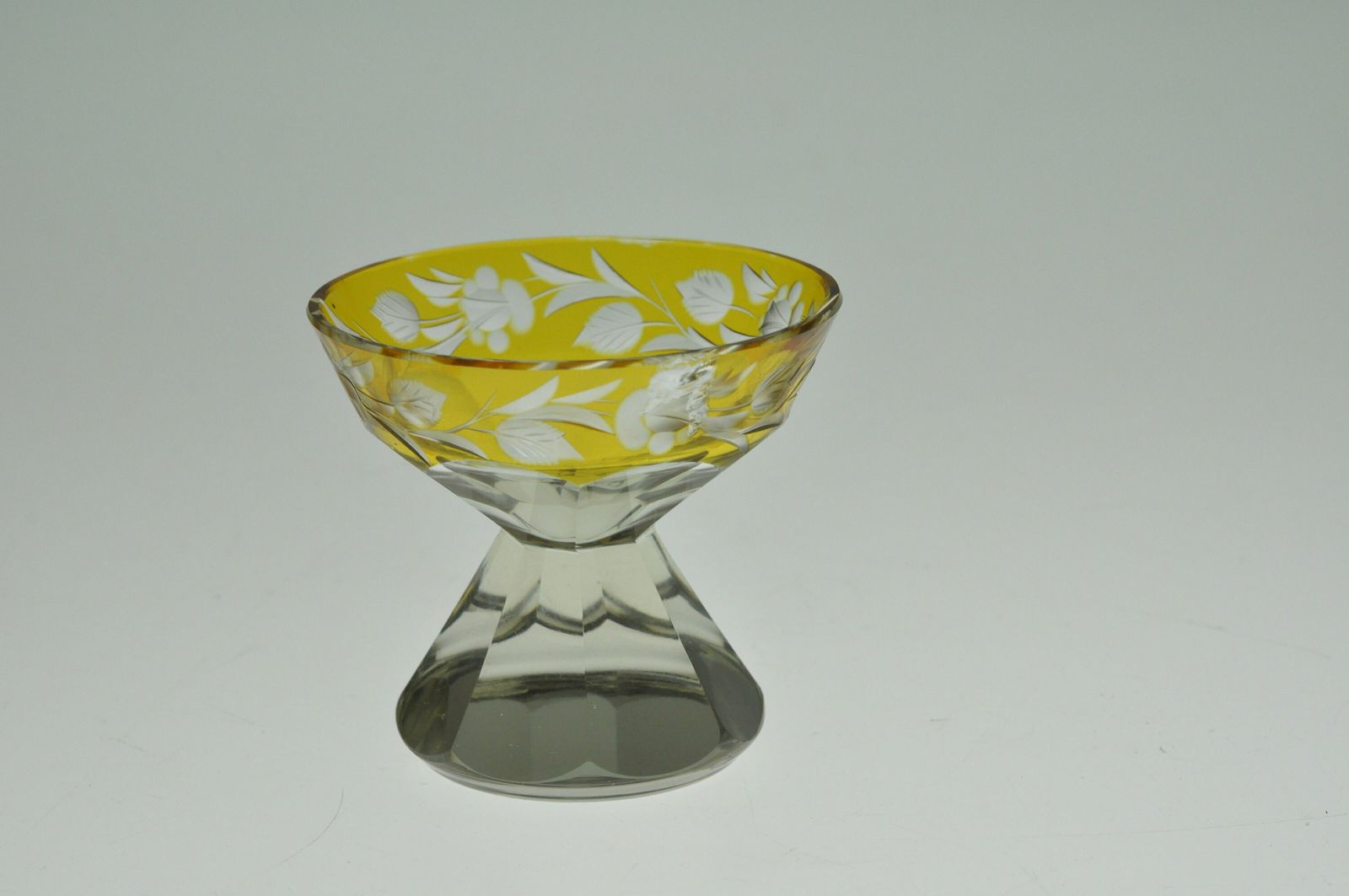 Tsjechische Karaf, Karl Palda, Amber Geslepen Glas, Art Deco Karafset, Boheems Glas, Kristallen Karaf photo Woonaccessoires
