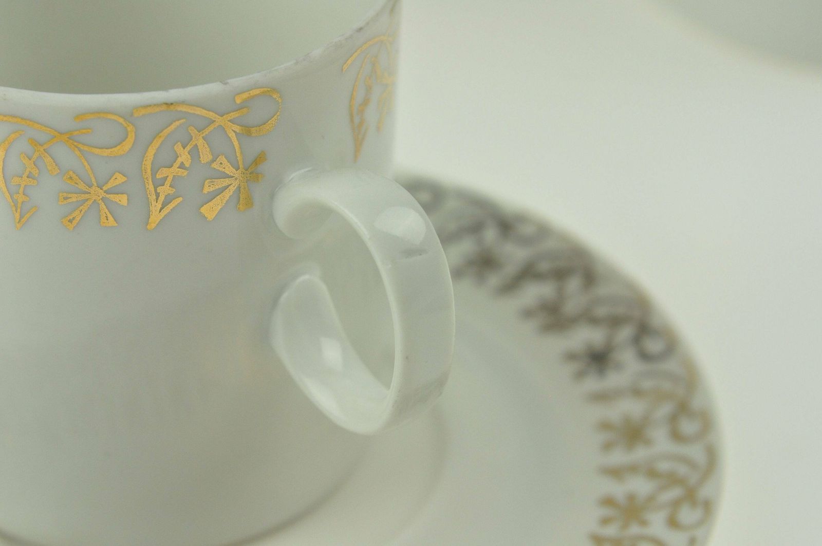 Jaroslav Jezek Porcelain Coffee Set, Nefertiti Design, Coffee Set, Coffee Service, Tea Set, Tea Cups And Saucer Set, Mid Century Tea Set photo Home Decor