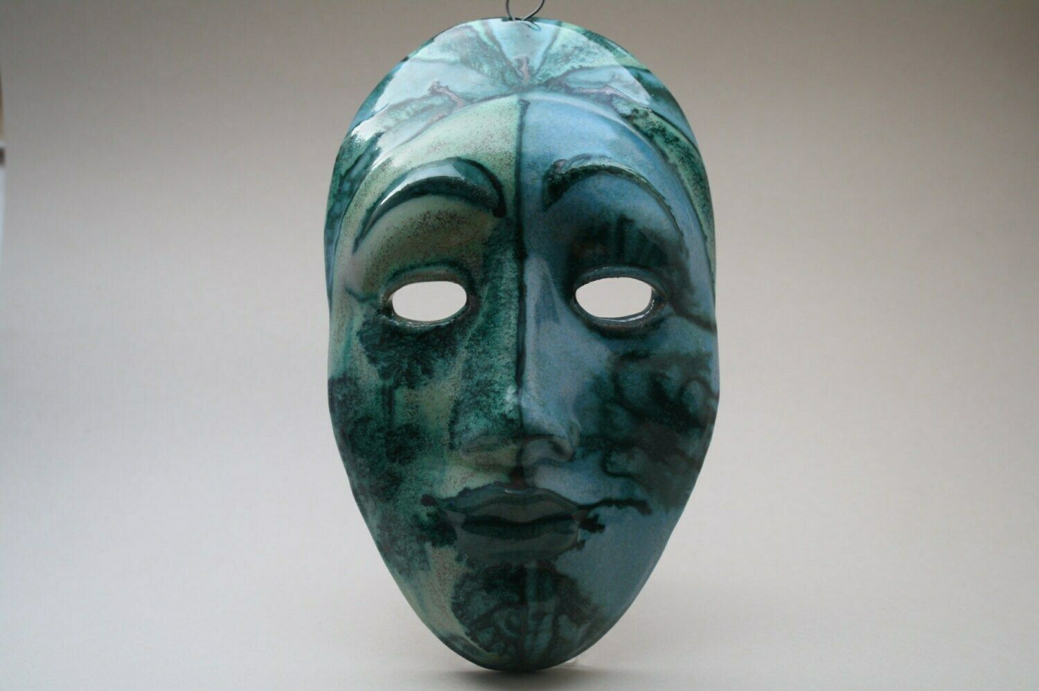 Very Rare Italian Skk Schiavon Ceramic Mask