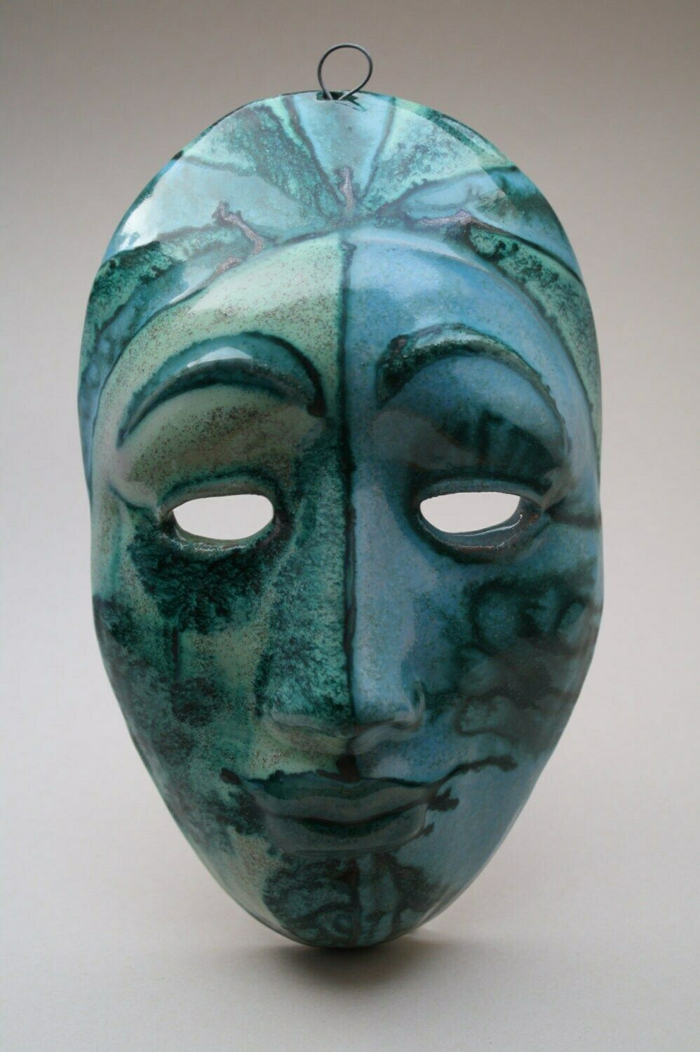 Very Rare Italian Skk Schiavon Ceramic Mask photo Home Decor