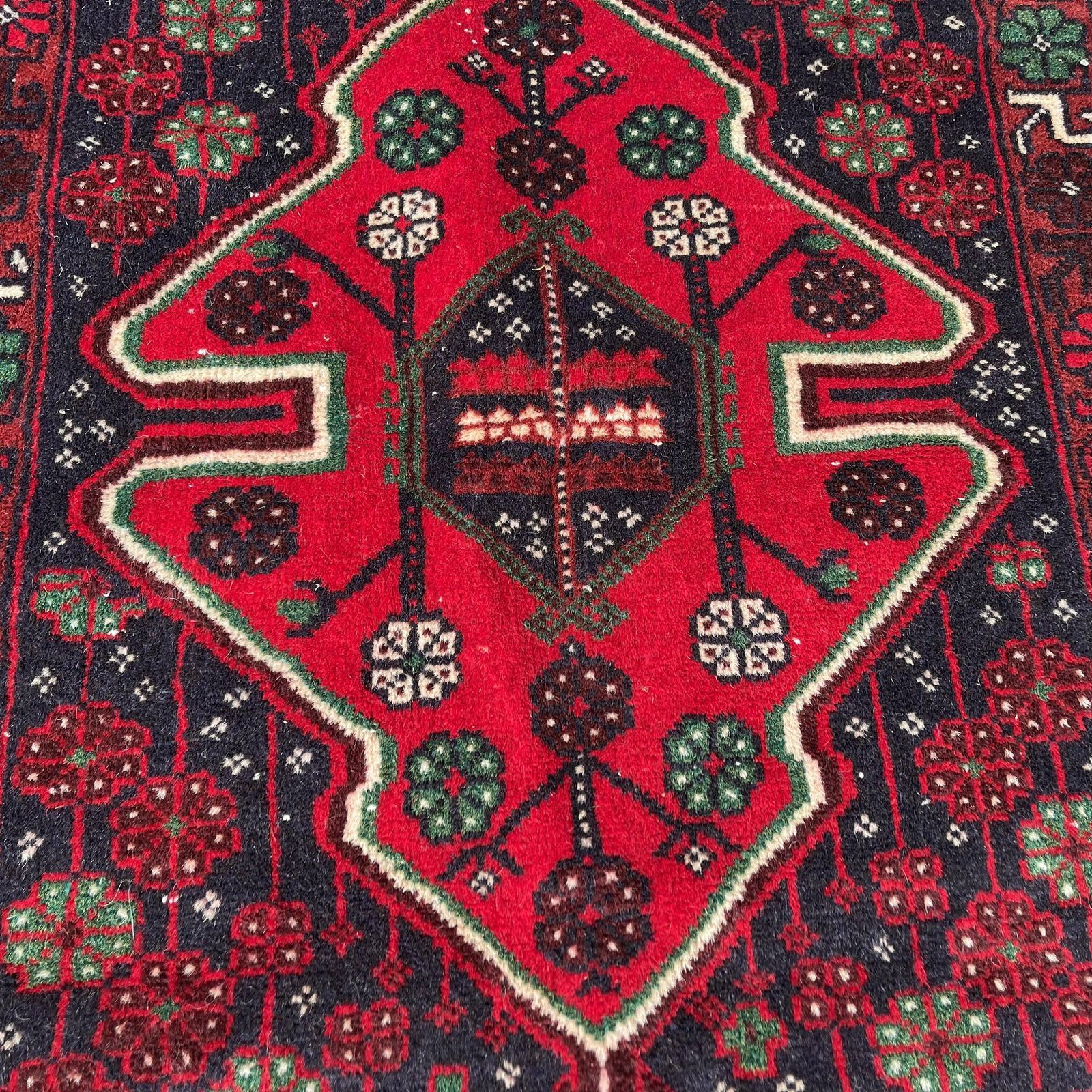Vintage Afghan Cicim Rug , 150 X 88 Cm photo for sale