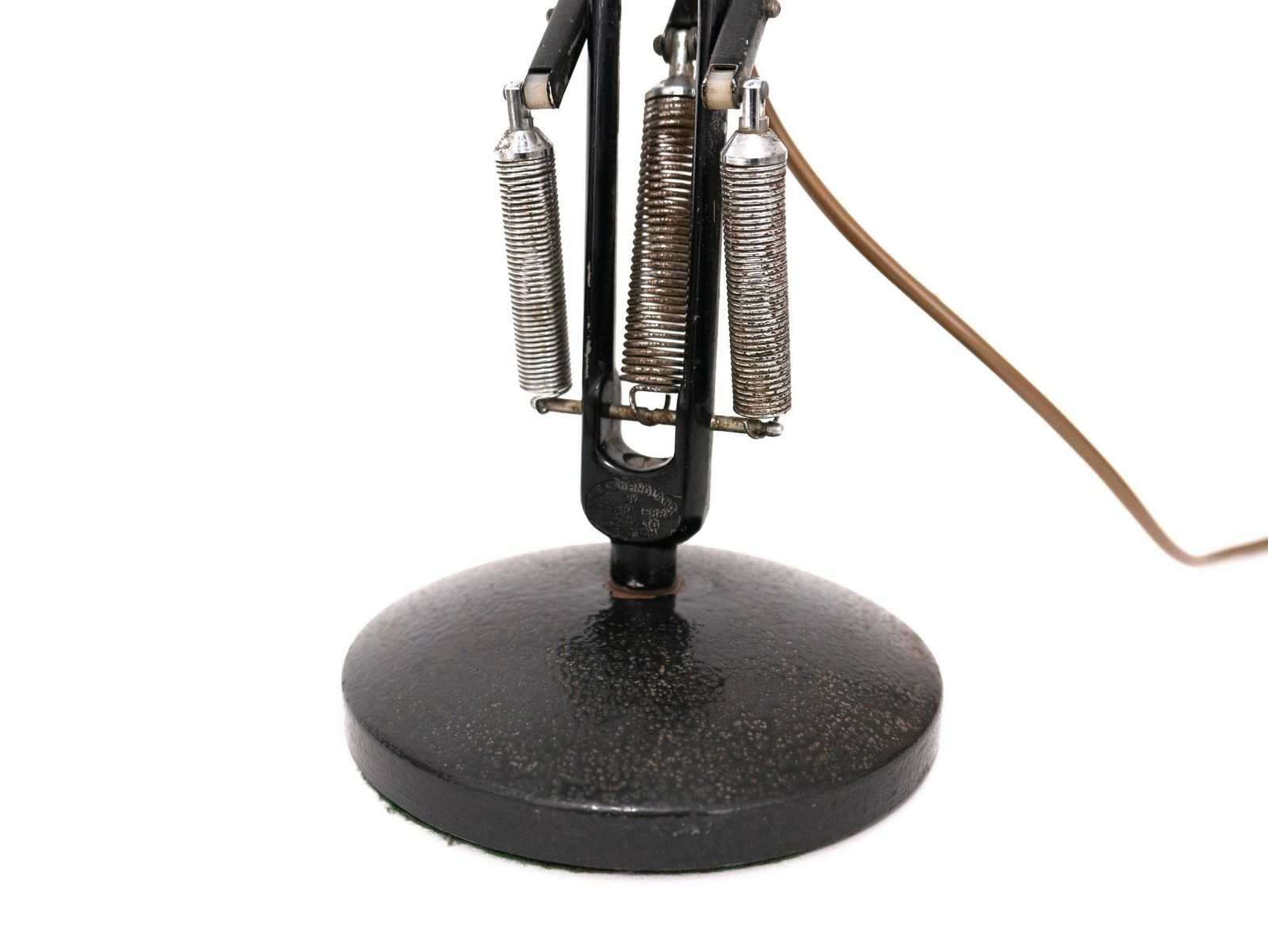 photo furniture Black Vintage Mid Century Angle Poise Desk Lamp / Office Lamp By Herbert Terry, 1960's: Stylish Illumination For Home Decor