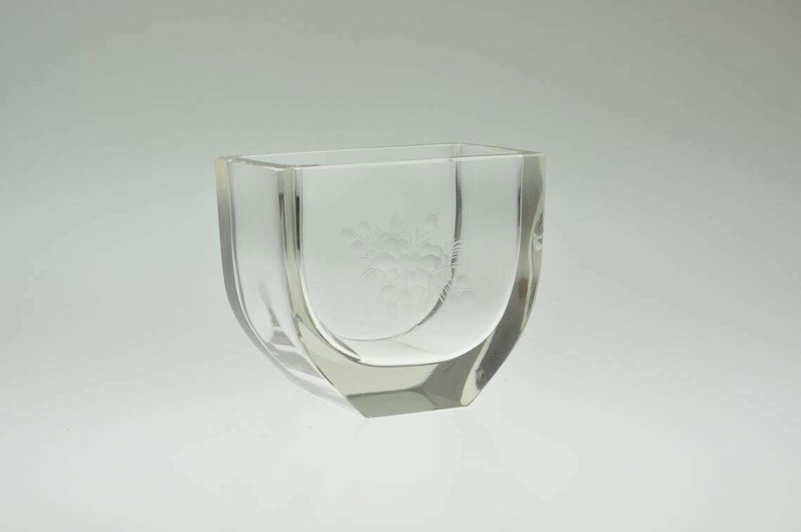 Moser Glass Vase, Moser Glass, Moser Vase, Vintage Vase, Antique Vase, Antique Vases, Vintage Glass Vase, Art Glass Vase