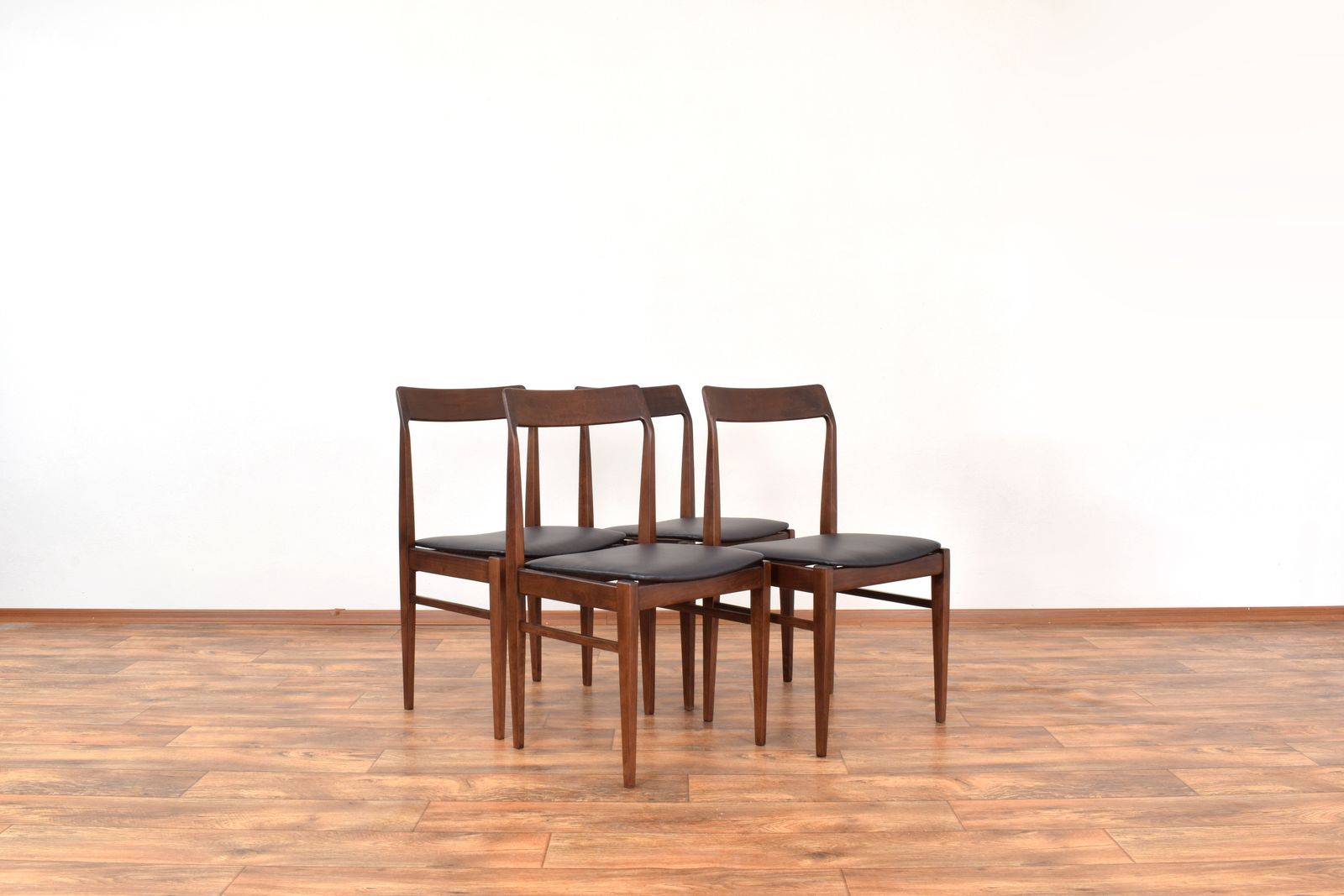 Mid Century Polish Dining Chairs By E. Homa, 1960s, Set Of 4