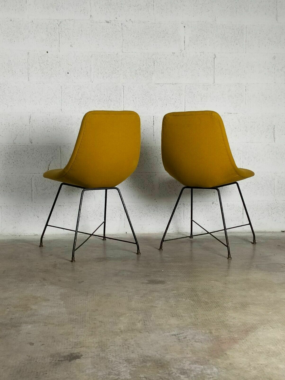 Set Of 2 Aster Chairs By Augusto Bozzi For Saporiti   '50'60 photo buy