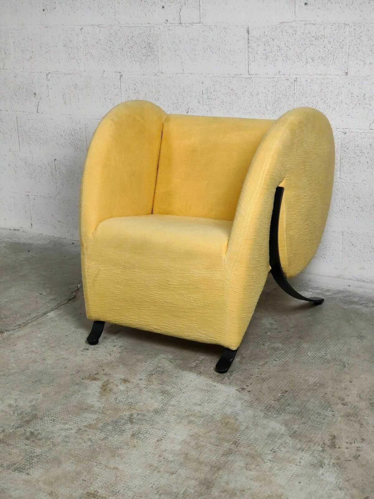 photo for sale Virgola Armchair By Yaacov Kaufman For Arflex   Italy   90's