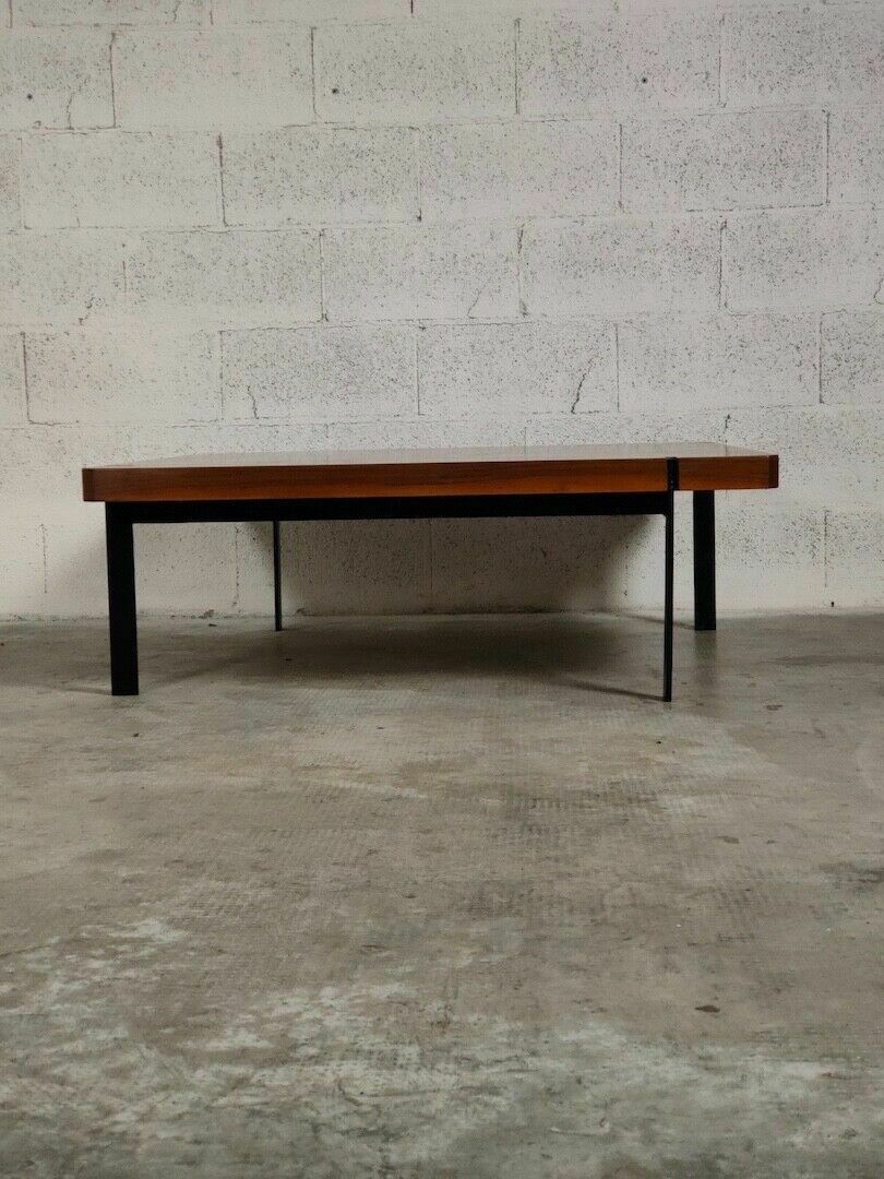 Wooden Coffee Table T906 By Gastone Rinaldi For Rima 60s photo Furniture