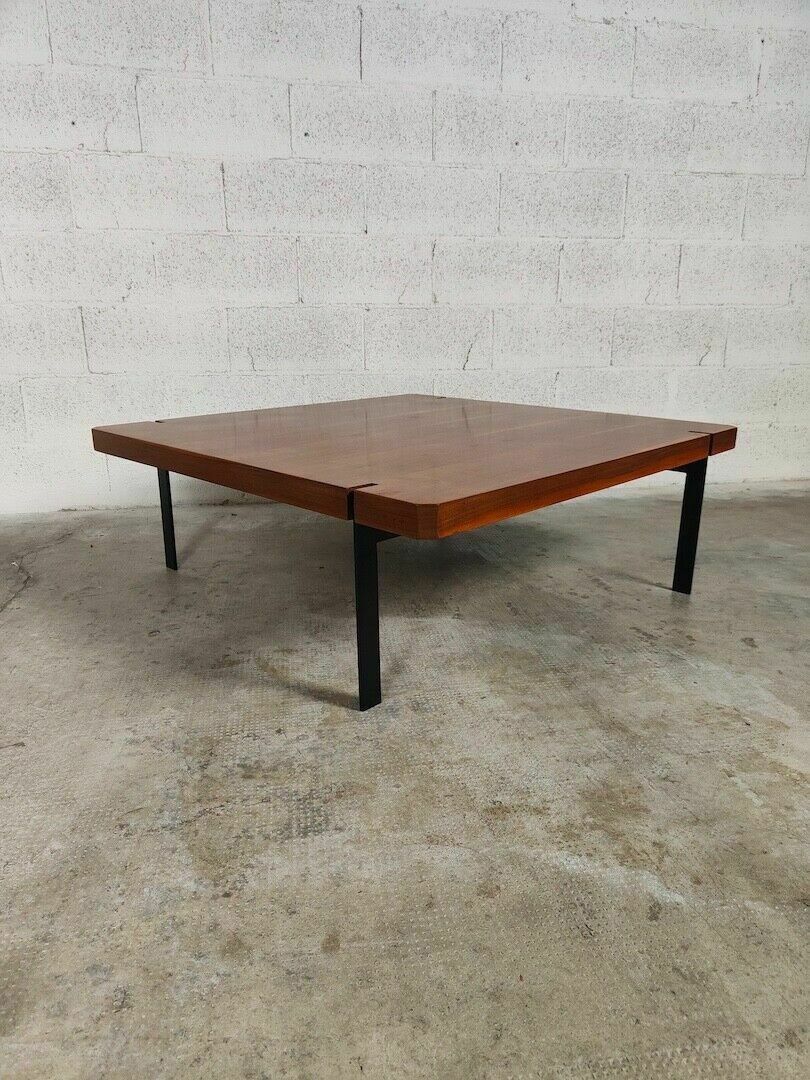 Furniture Wooden Coffee Table T906 By Gastone Rinaldi For Rima 60s photo