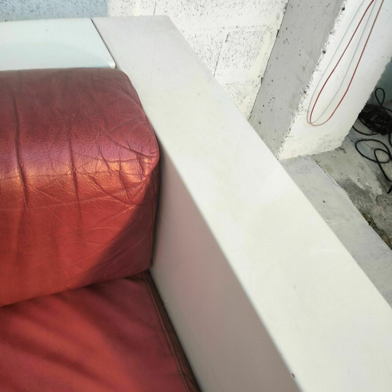 Cherry Saratoga 3 Seater Sofa By Massimo And Lella Vignelli For Poltronova 60s, photo buy