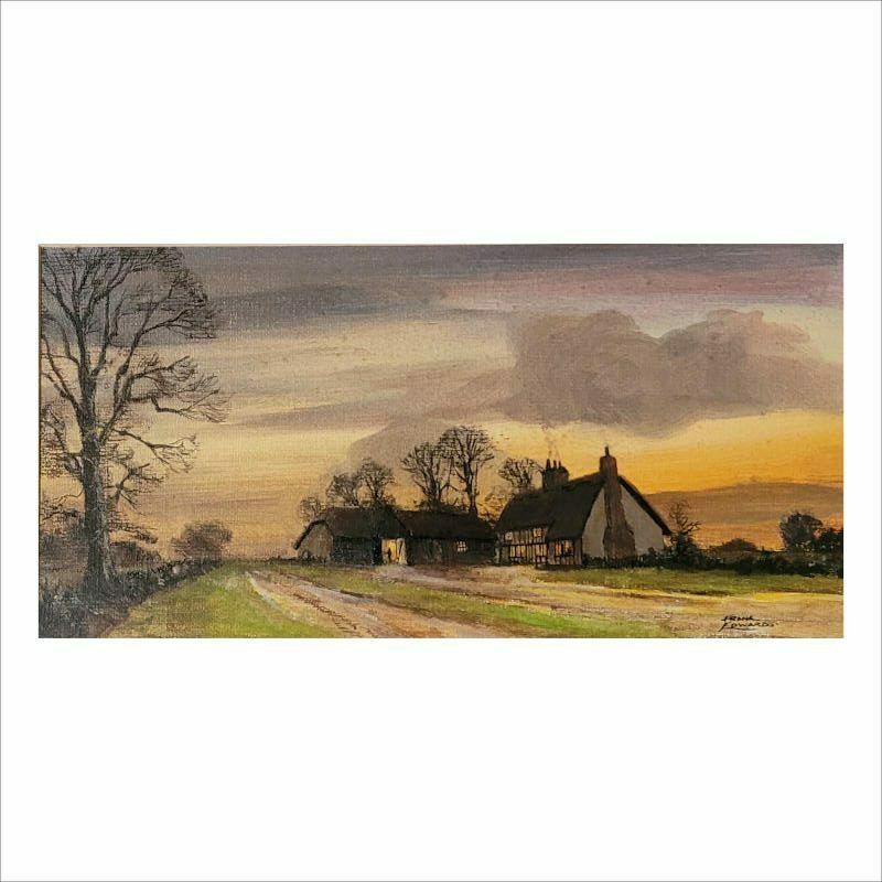 Landscape Watercolour By Frank Edwards photo Art