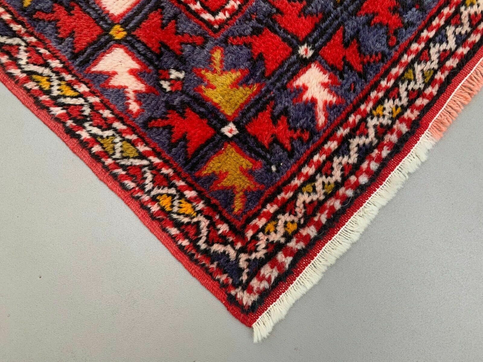 Vintage Western Turkish Rug Oriental 192x127 Cm Tribal Medium Carpet, photo vinterior