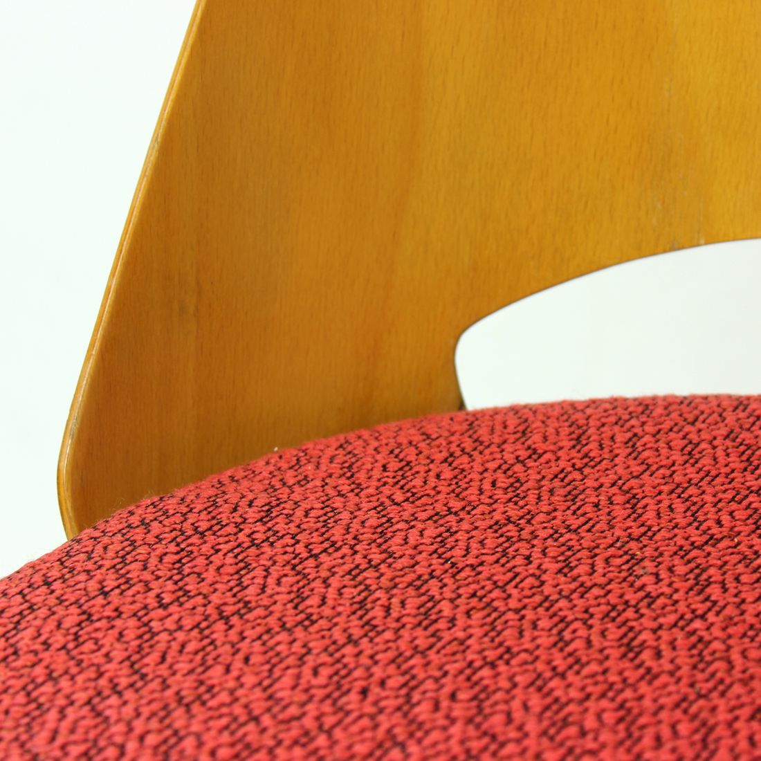 Set Of Four Mid Century Modern Beech Chairs By Oswald Haerdtl For Thonet, 1960s photo 1220.0