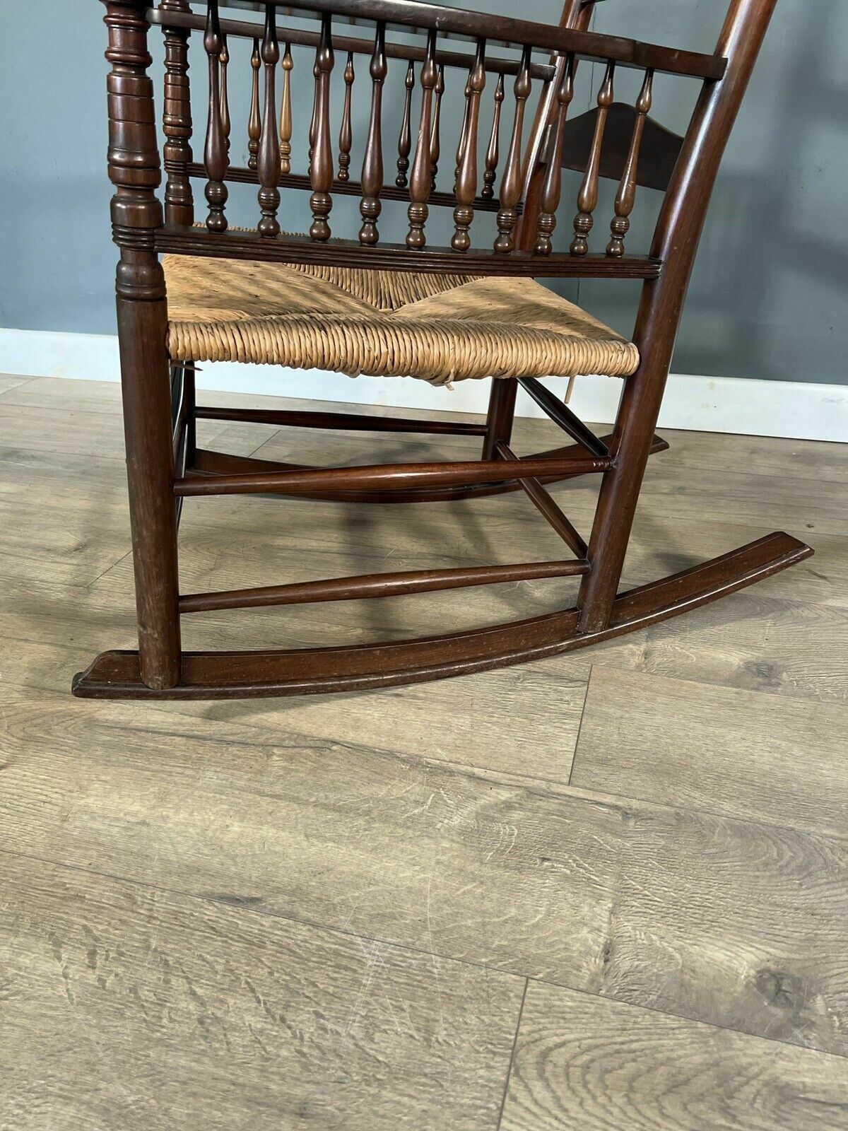 A Very Stylish Mahogany Rocking Chair In The Shaker Style photo buy