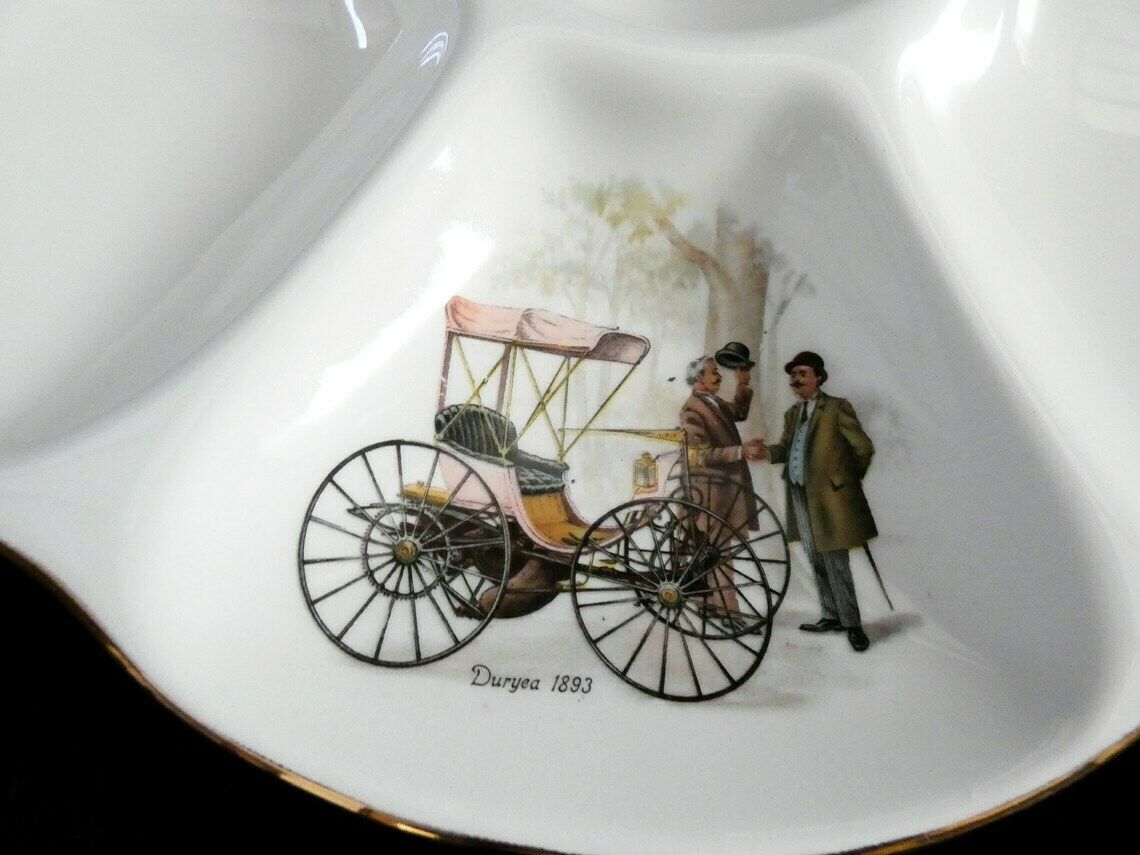 Rare Gien Oyster Plate, White French Oyster Plate Decor Retro Car, Majolica Pottery, Barbotine Oyster Platter, France 60s photo vinterior