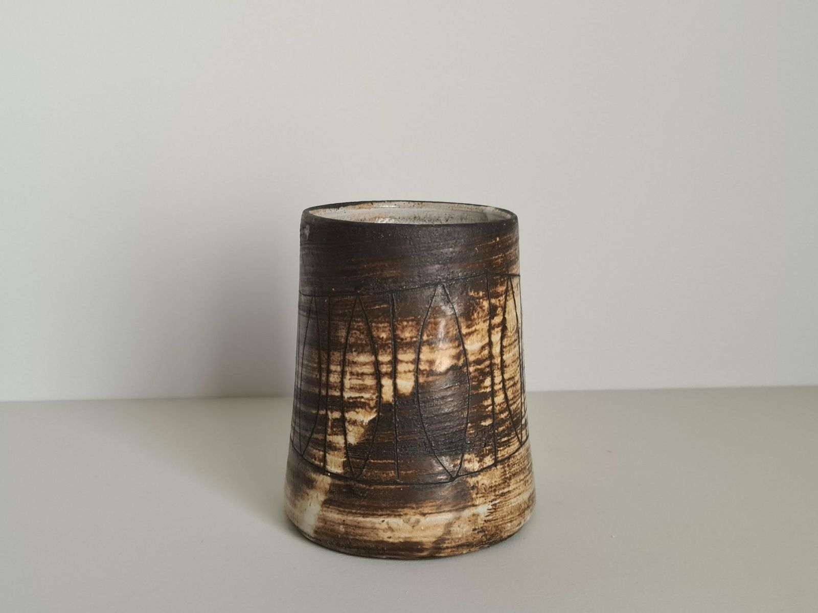 Ceramic Vase By Jacques Pouchain For Atelier Dieulefit, 1960s / Mid Century / Collection / French Ceramics photo buy
