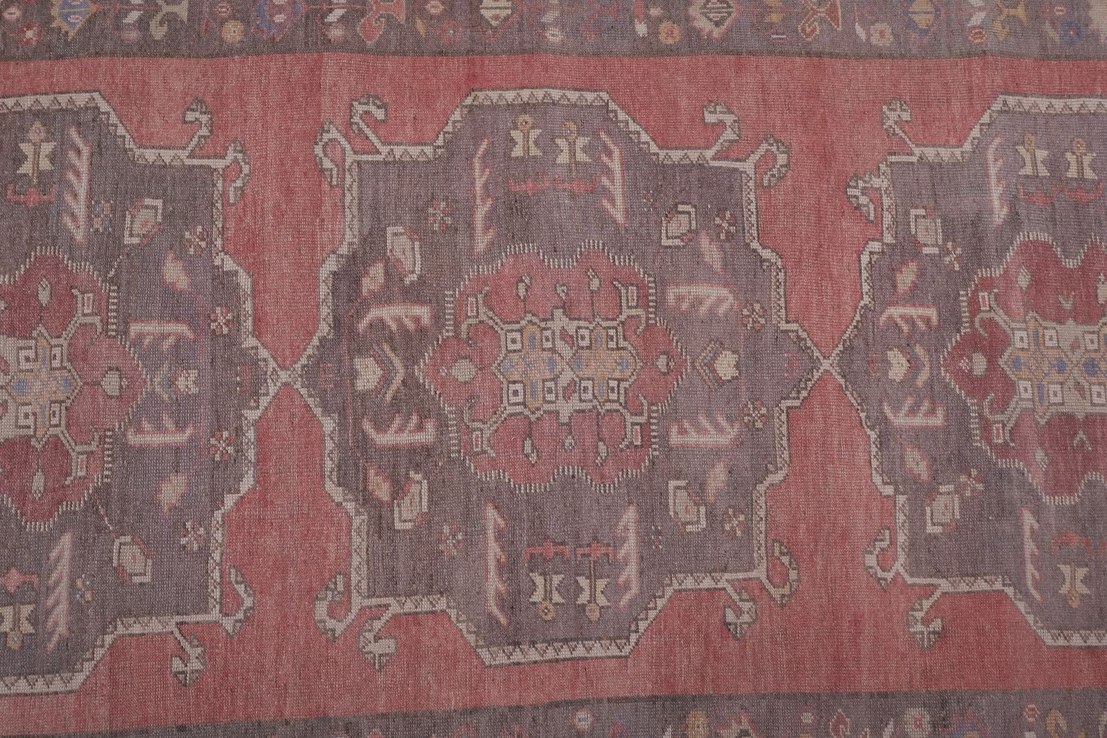 1960s Hand Knotted Anatolian Karapinar Rug 4'9'' X 11'1'' photo vinterior