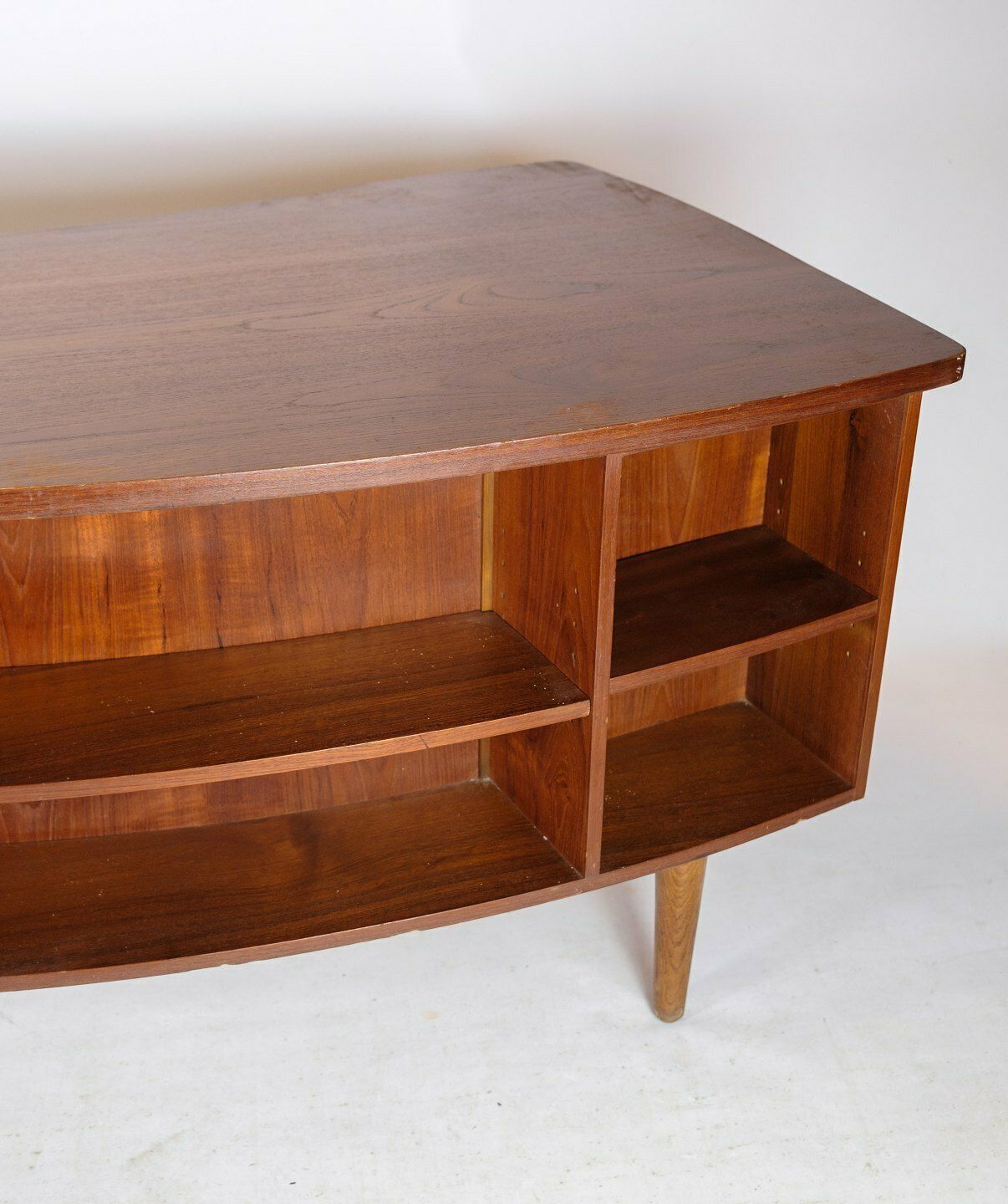 photo furniture Desk Model 54 In Teak By Kai Kristiansen For Feldballes Møbelfabrik From 1954s