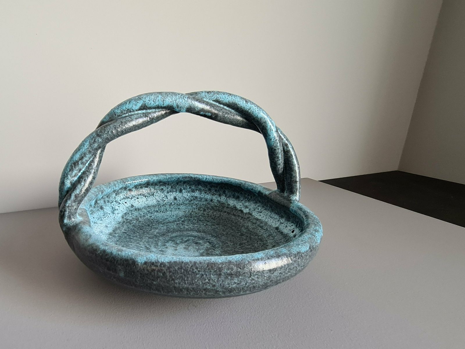 Fruit Bowl Or Dish Vallauris / 50s / French Ceramics / Craft Work / France / 20th Century photo vinterior