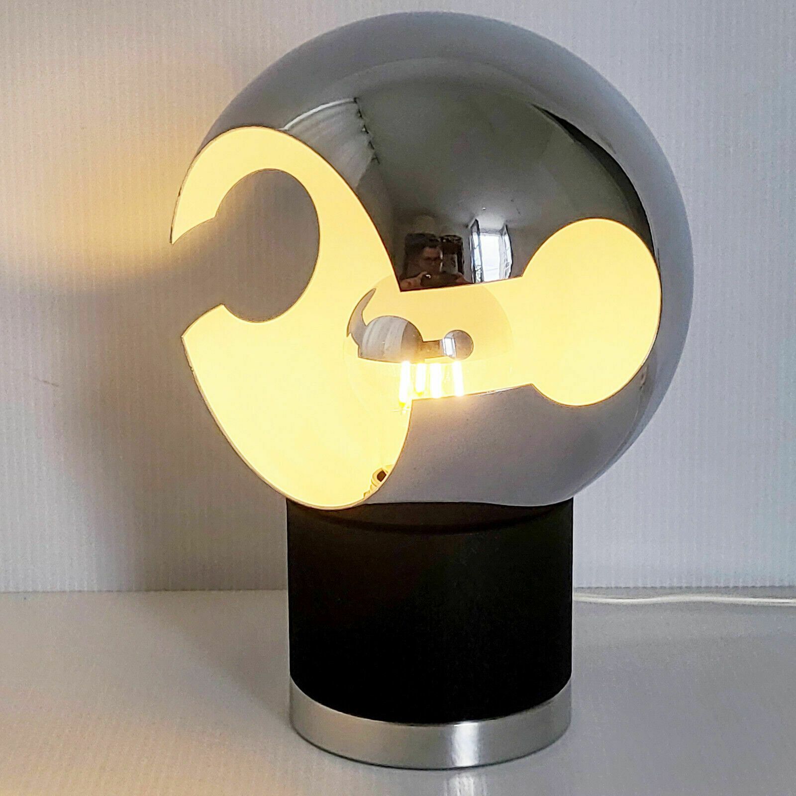 Lighting Pair Of Vintage Lamps 1960 Italy Space Age 60s 1960s Retro Dlg Gae Aulenti photo