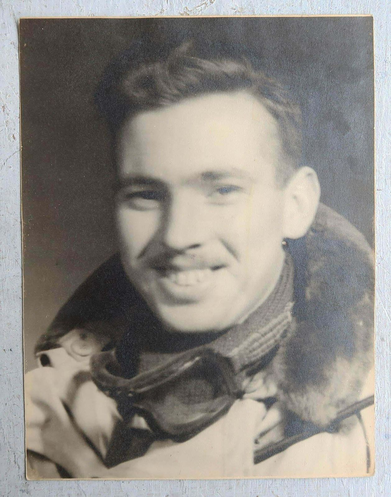 Original Vintage Photograph Of An Aviator Pilot. C.1940 photo for sale