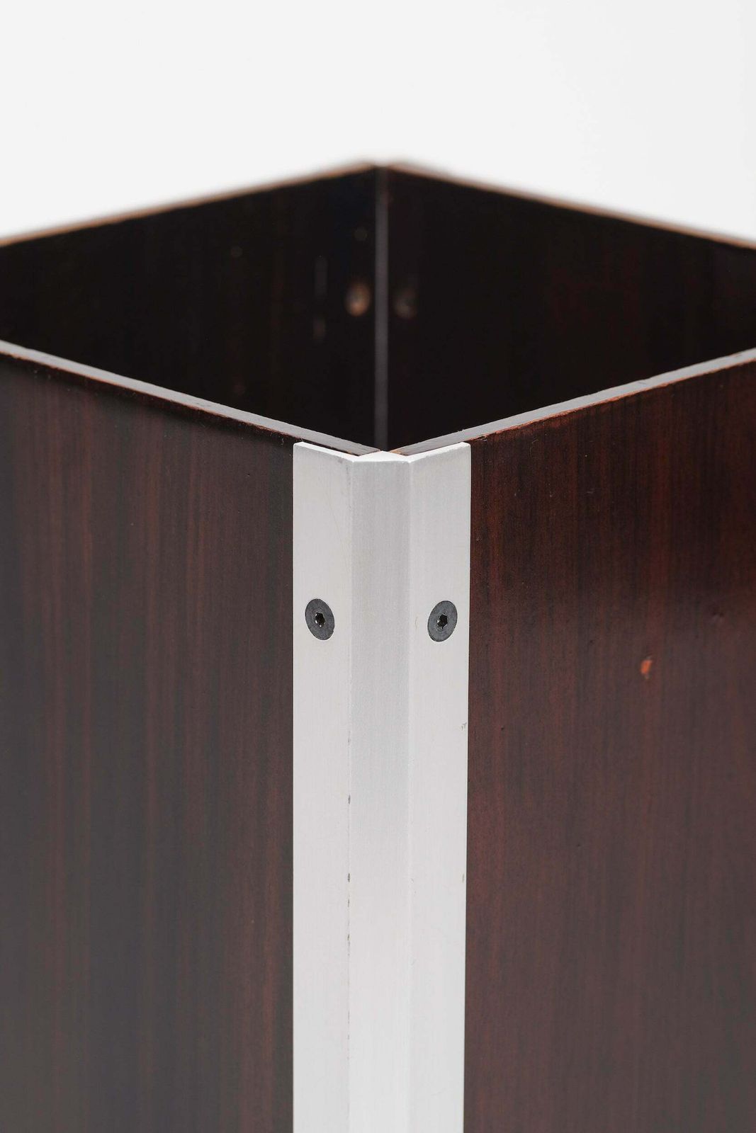 Gianni Moscatelli, Umbrella Stand, Rosewood And Aluminium, Formanova, 60s photo 593.0