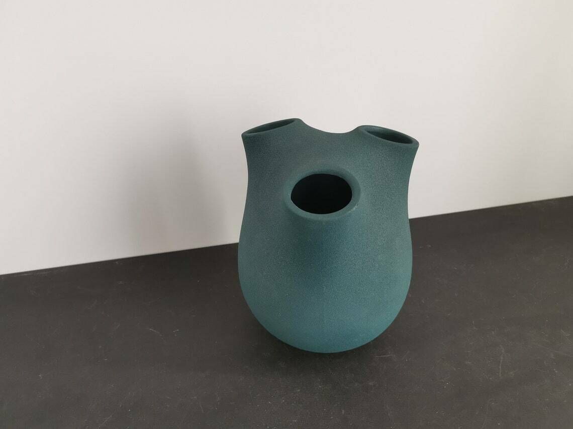 Contemporary Ceramic Vase, Asymmetrical Free Form / Organic Forms / Contemporary Ceramics photo Home Decor