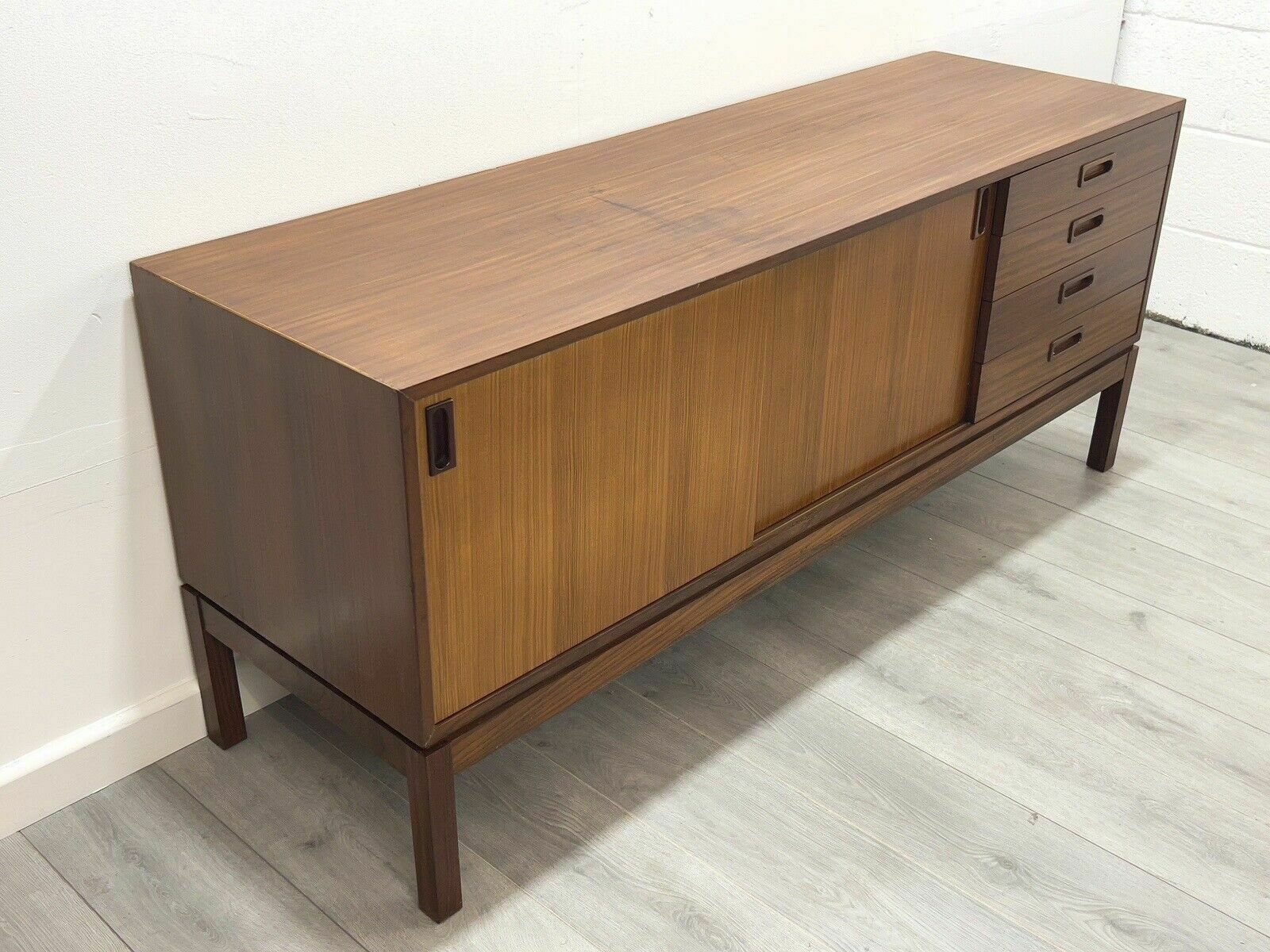 Remploy, Mid Century Afromosia & Ash Sideboard photo Furniture