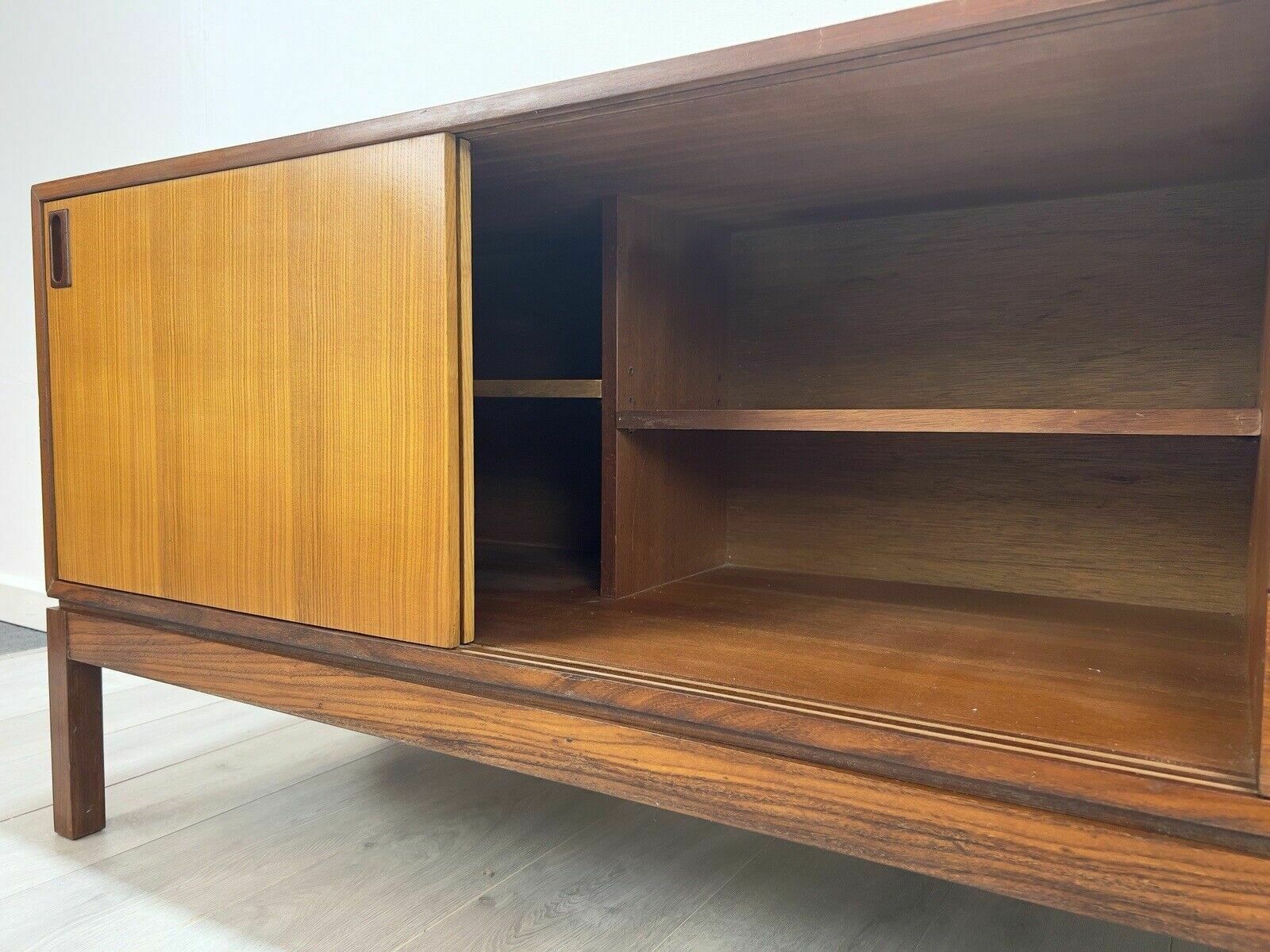Remploy, Mid Century Afromosia & Ash Sideboard photo vinterior