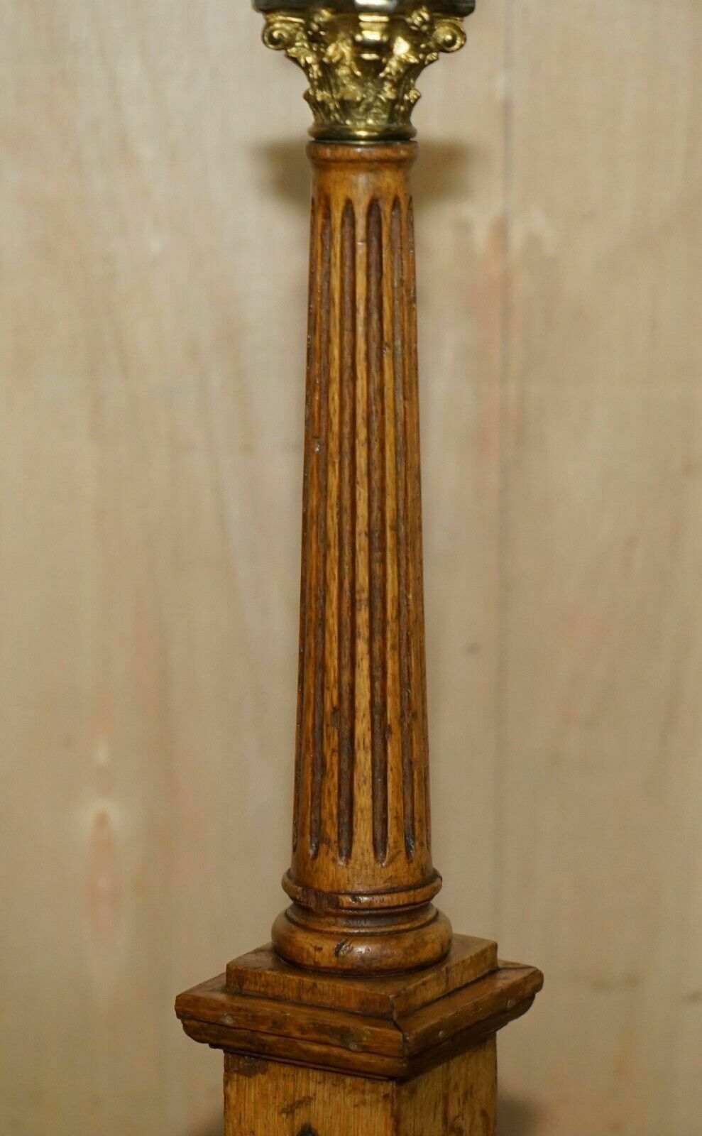 photo vinterior Unique Pair Of Antique John Stone's Miniature Globes On Corinthian Pilled Bases