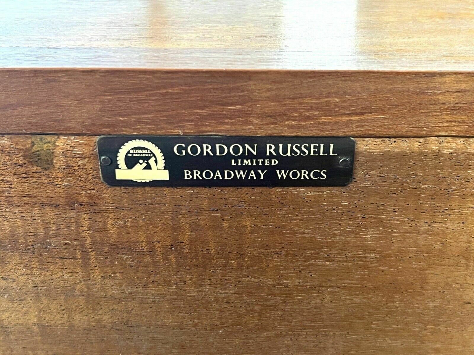 photo furniture Gordon Russell Of Broadway, Rare Mid Century Bureau